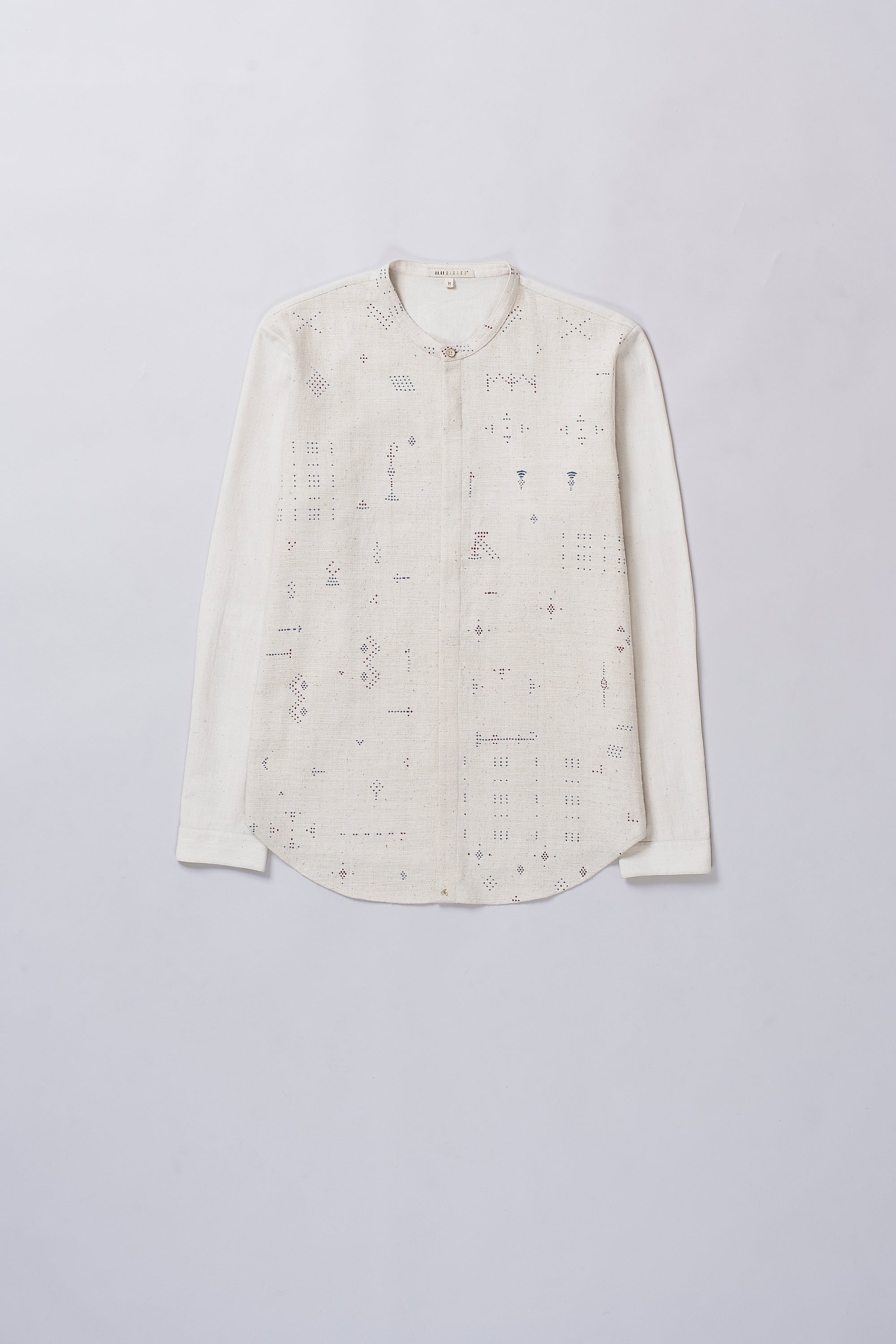 ECRU MEN'S SHIRT IN FINE COTTON