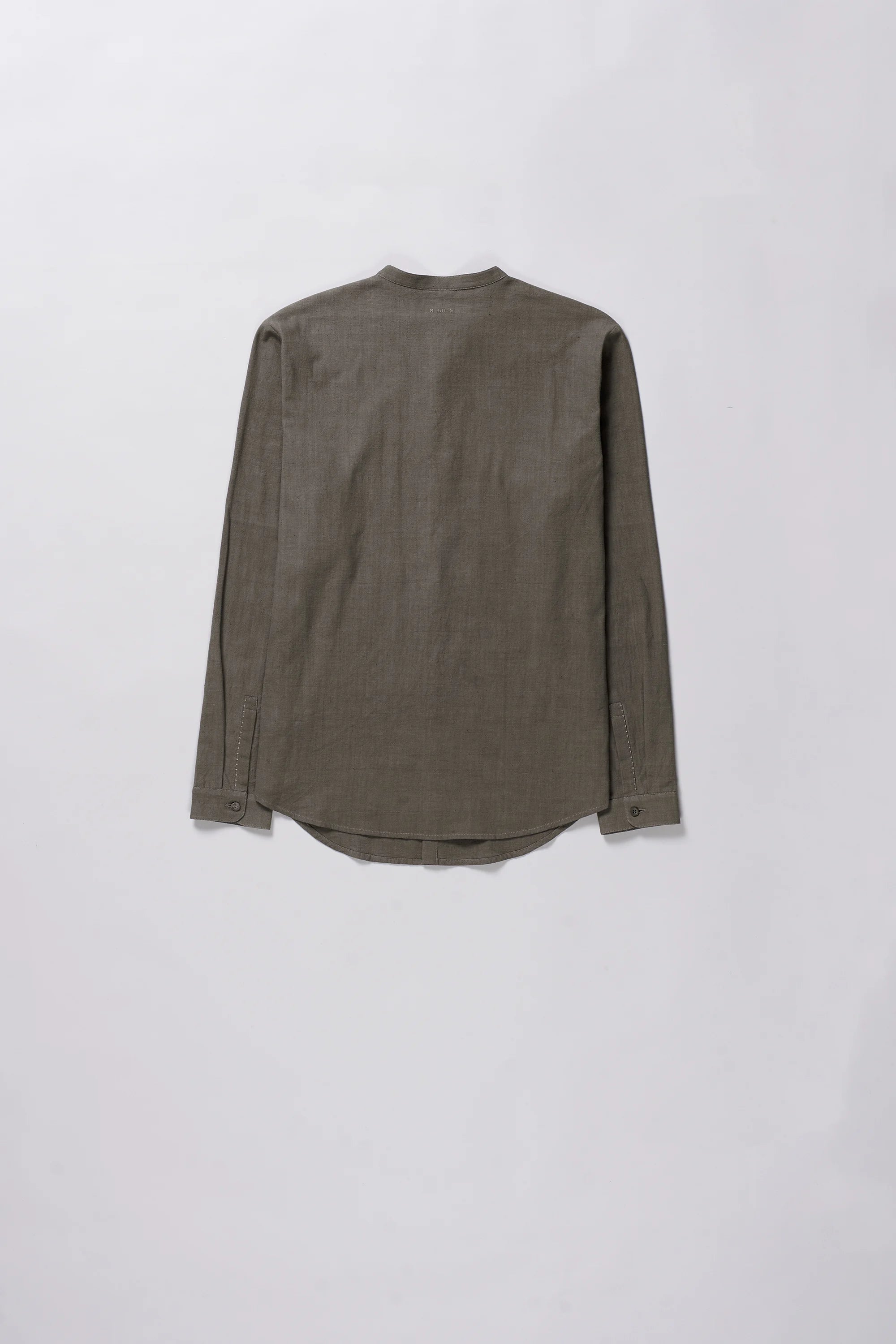 ASH GREY COLLAR BANDHANI SHIRT
