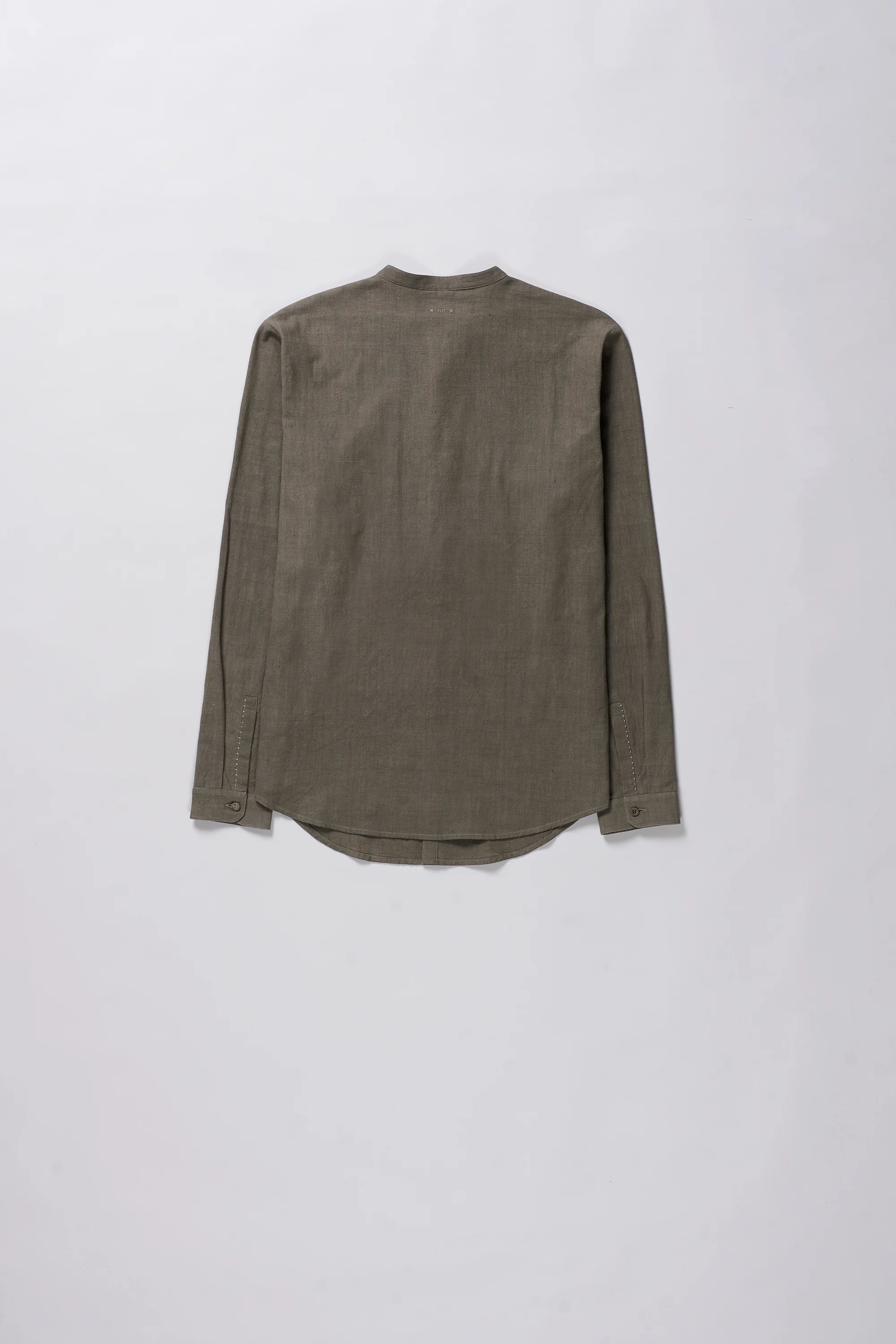 Ash Grey Collar Shirt