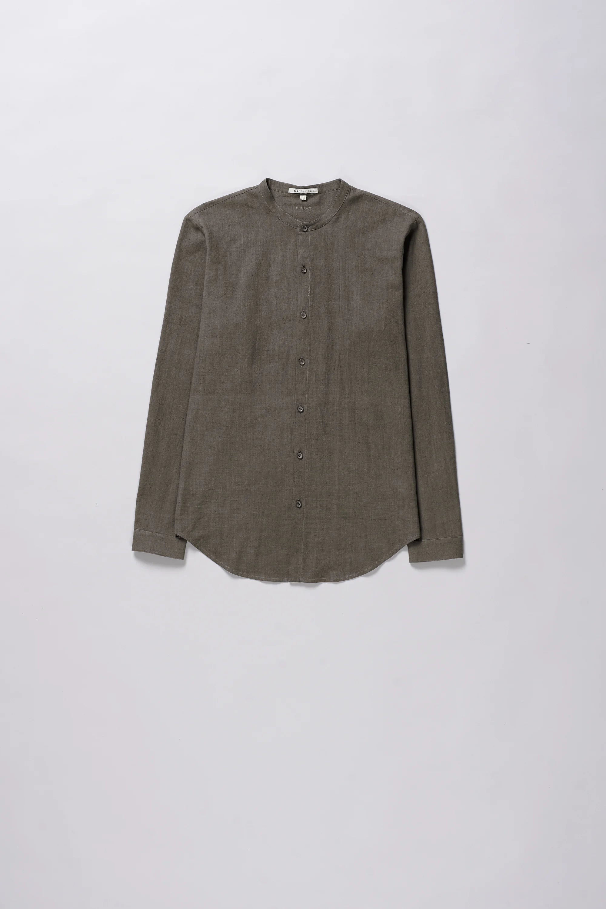 ASH GREY COLLAR BANDHANI SHIRT