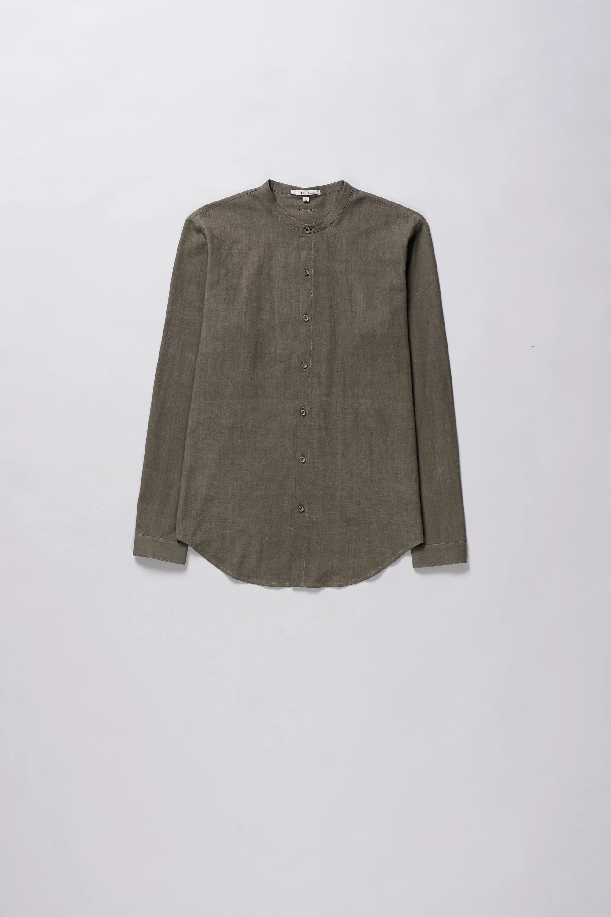 Ash Grey Collar Shirt