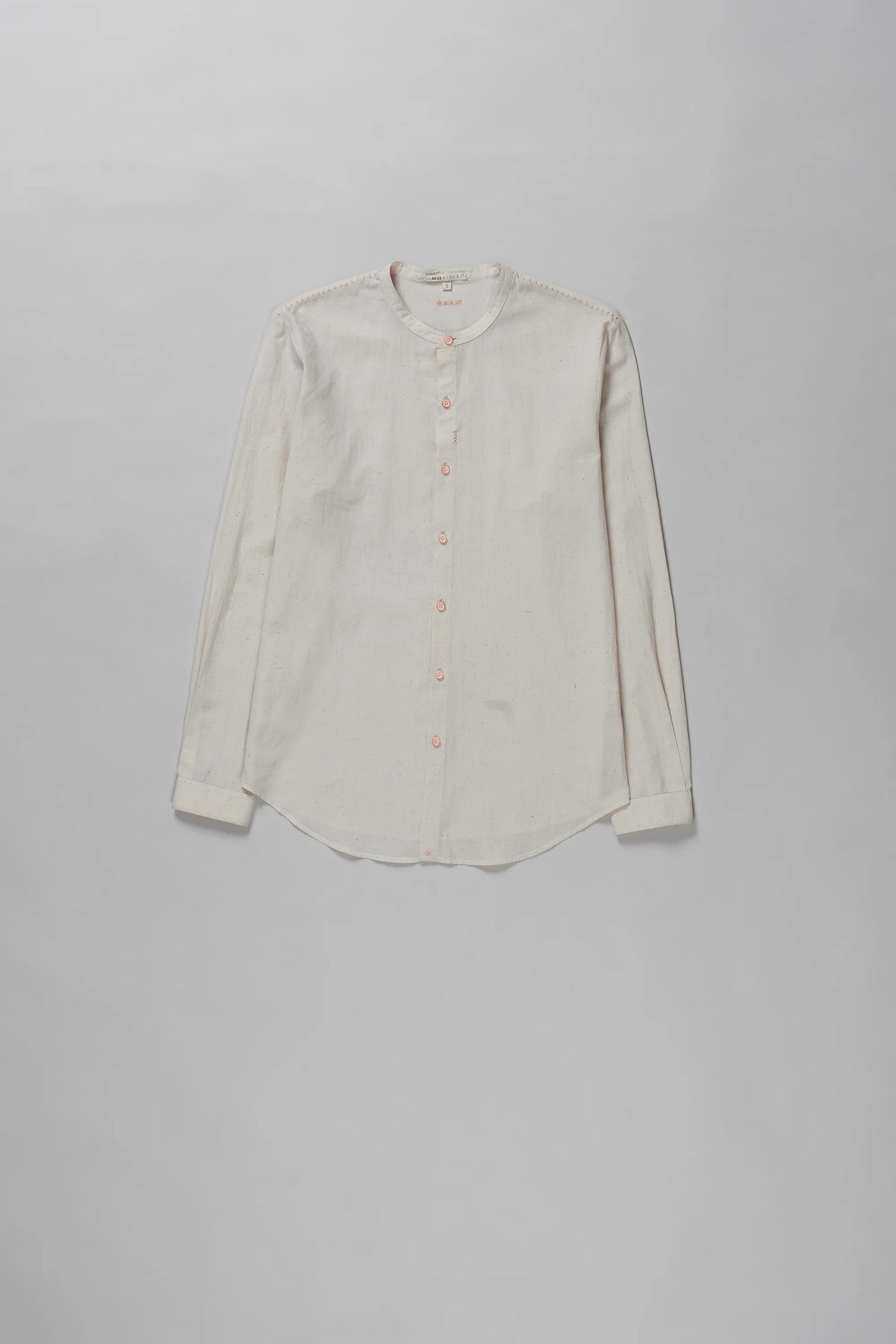 Ecru cotton shirt