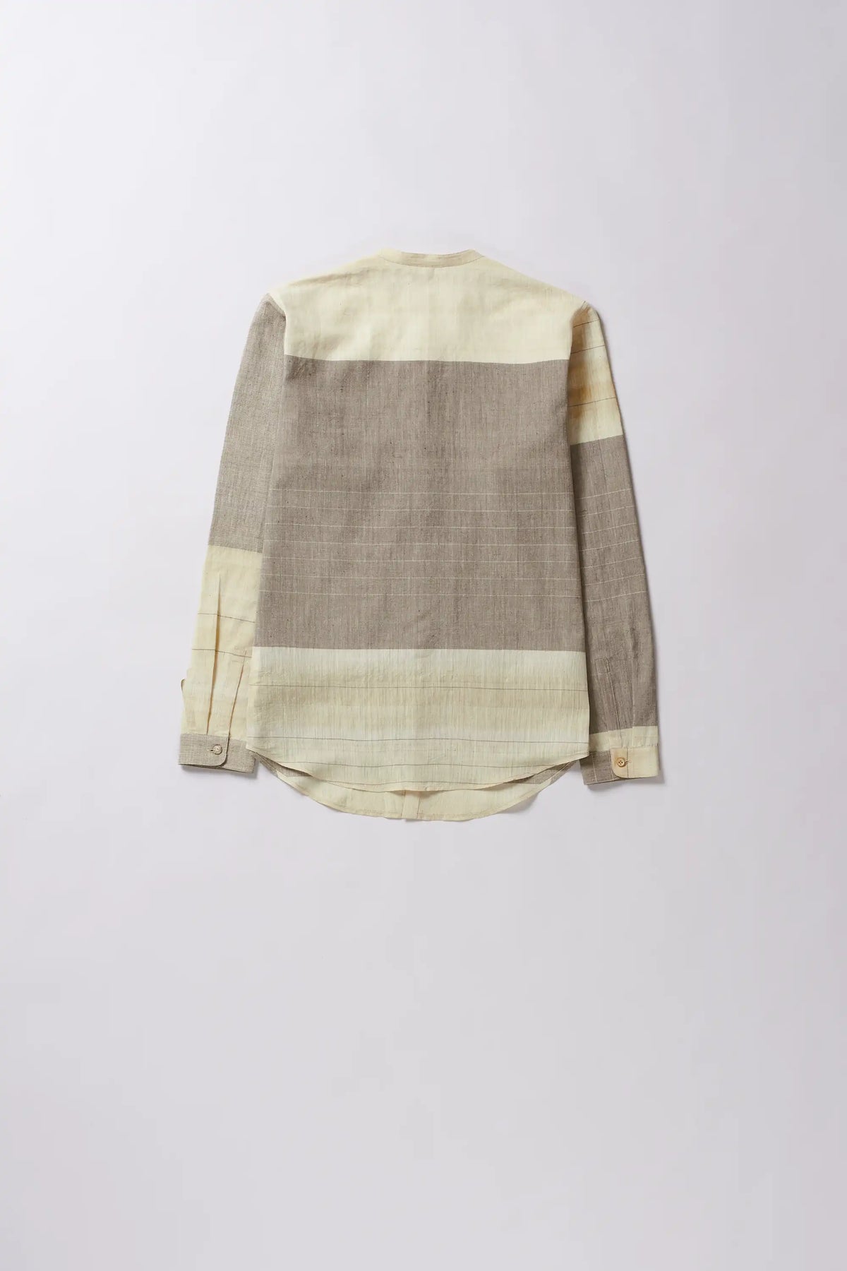 Khaki green men's shirt