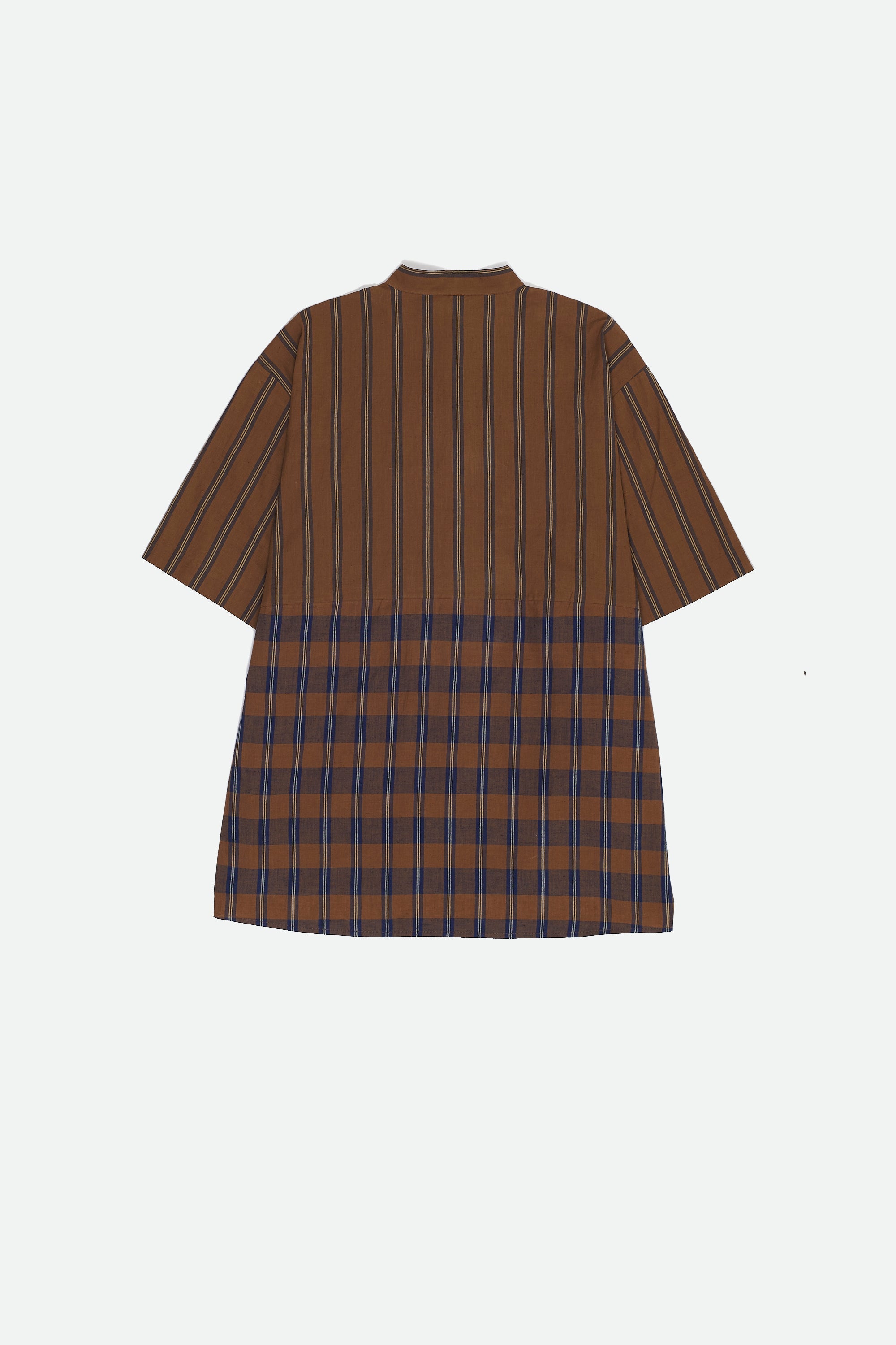 MULTI-COLOUR YARN DYED STATEMENT COTTON SHIRT