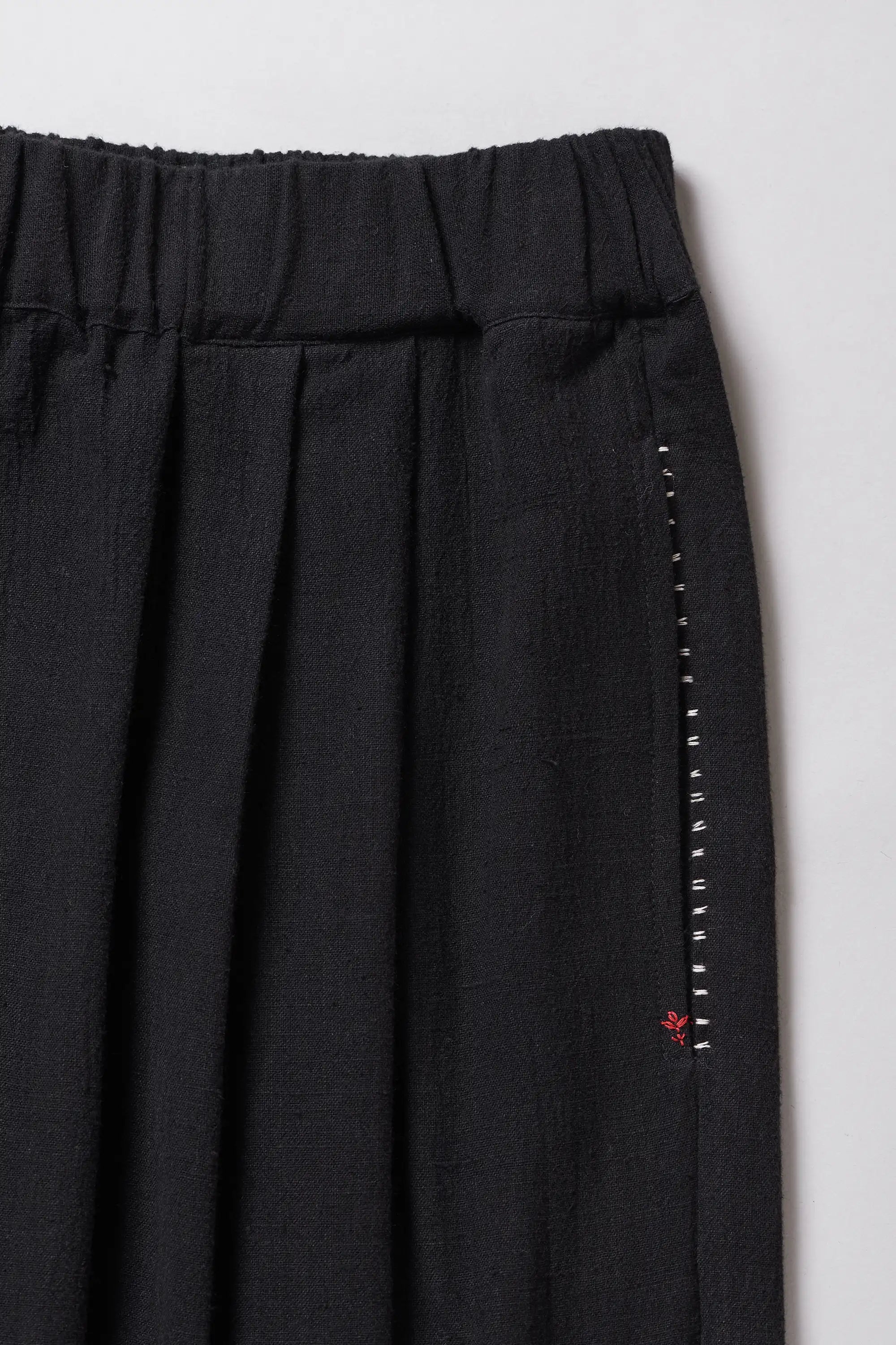 Black Wide Leg Trousers