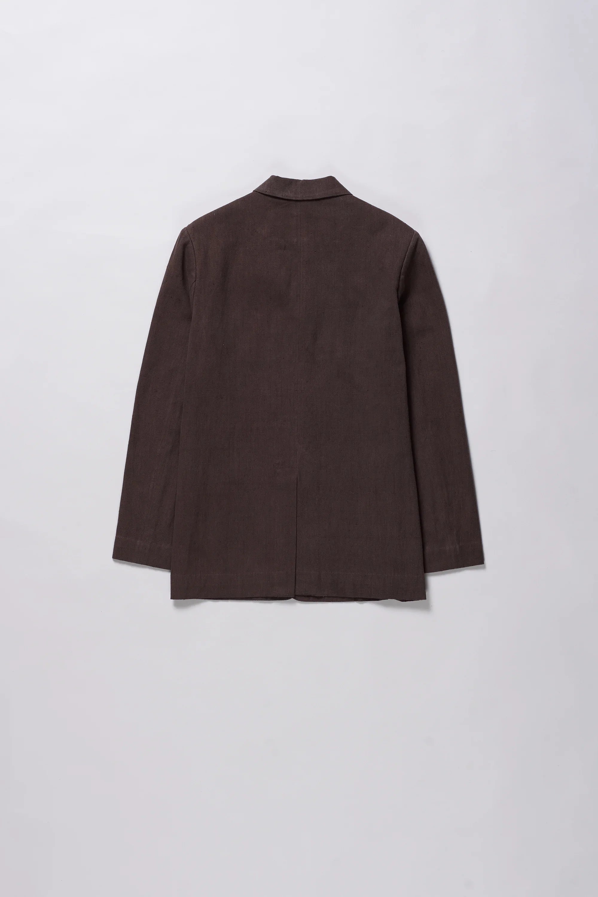 OVERSIZED JACKET IN BURNT UMBER