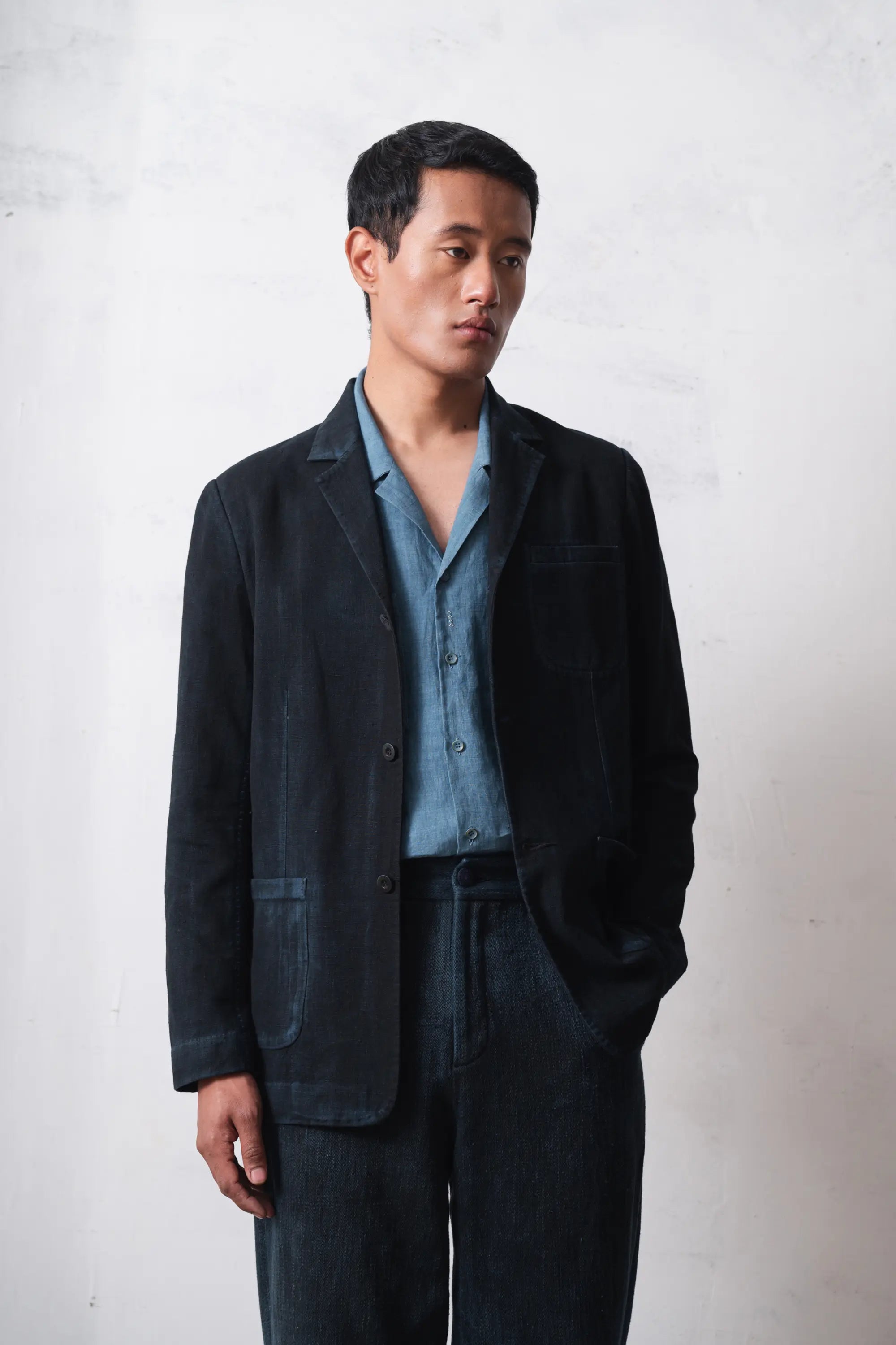 Handmade Worker Jacket in Black