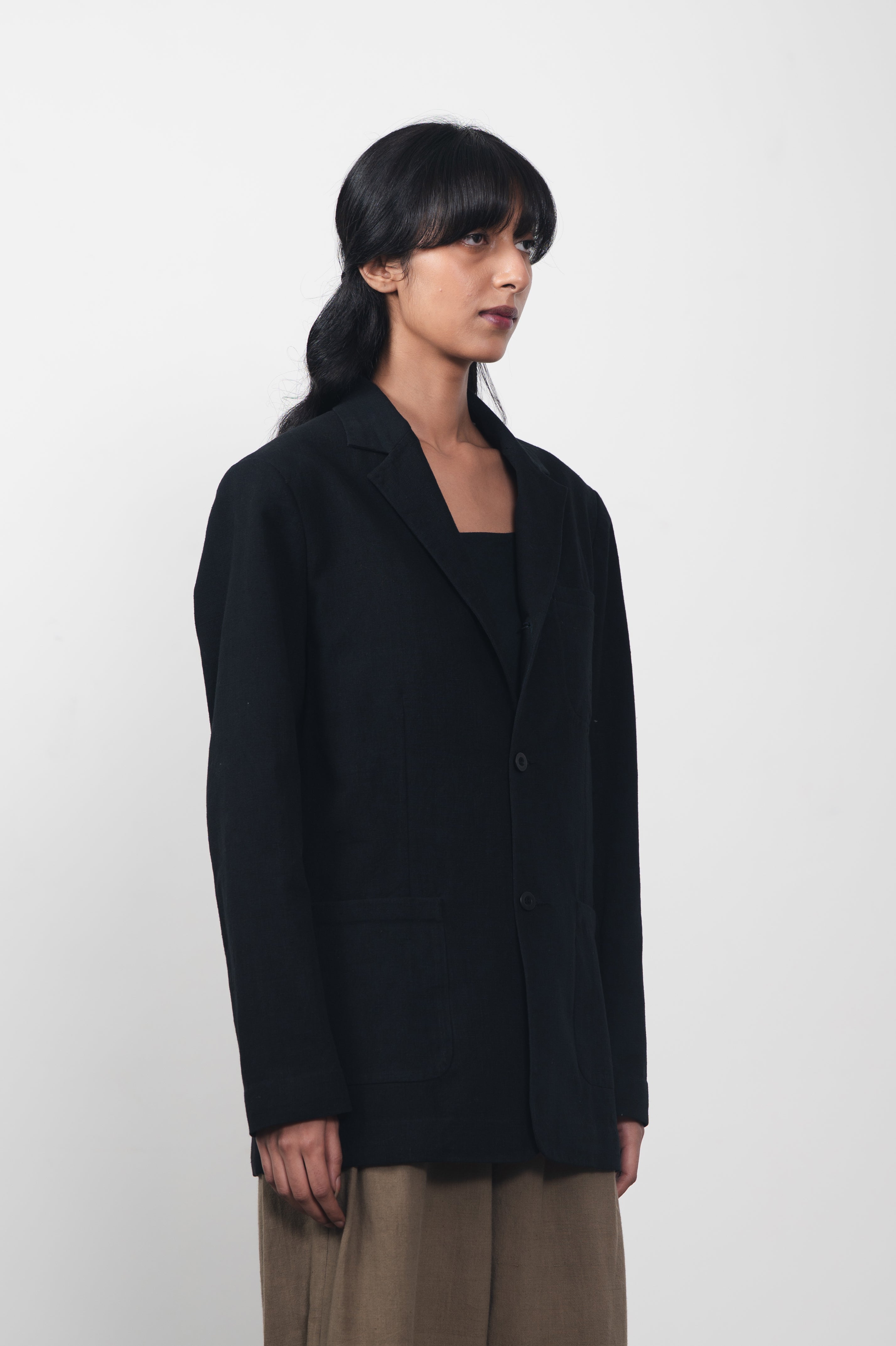 Worker Jacket in Black