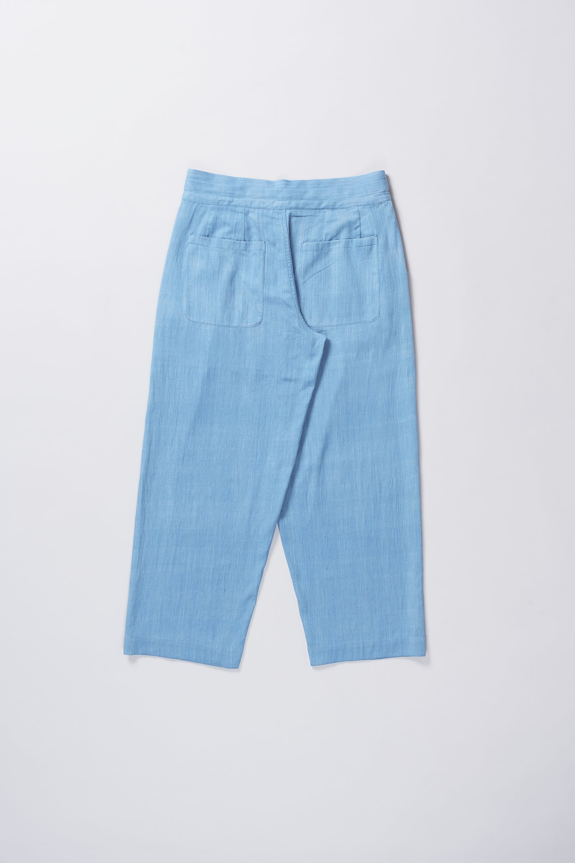 INDIGO DENIM COMFORT TROUSERS