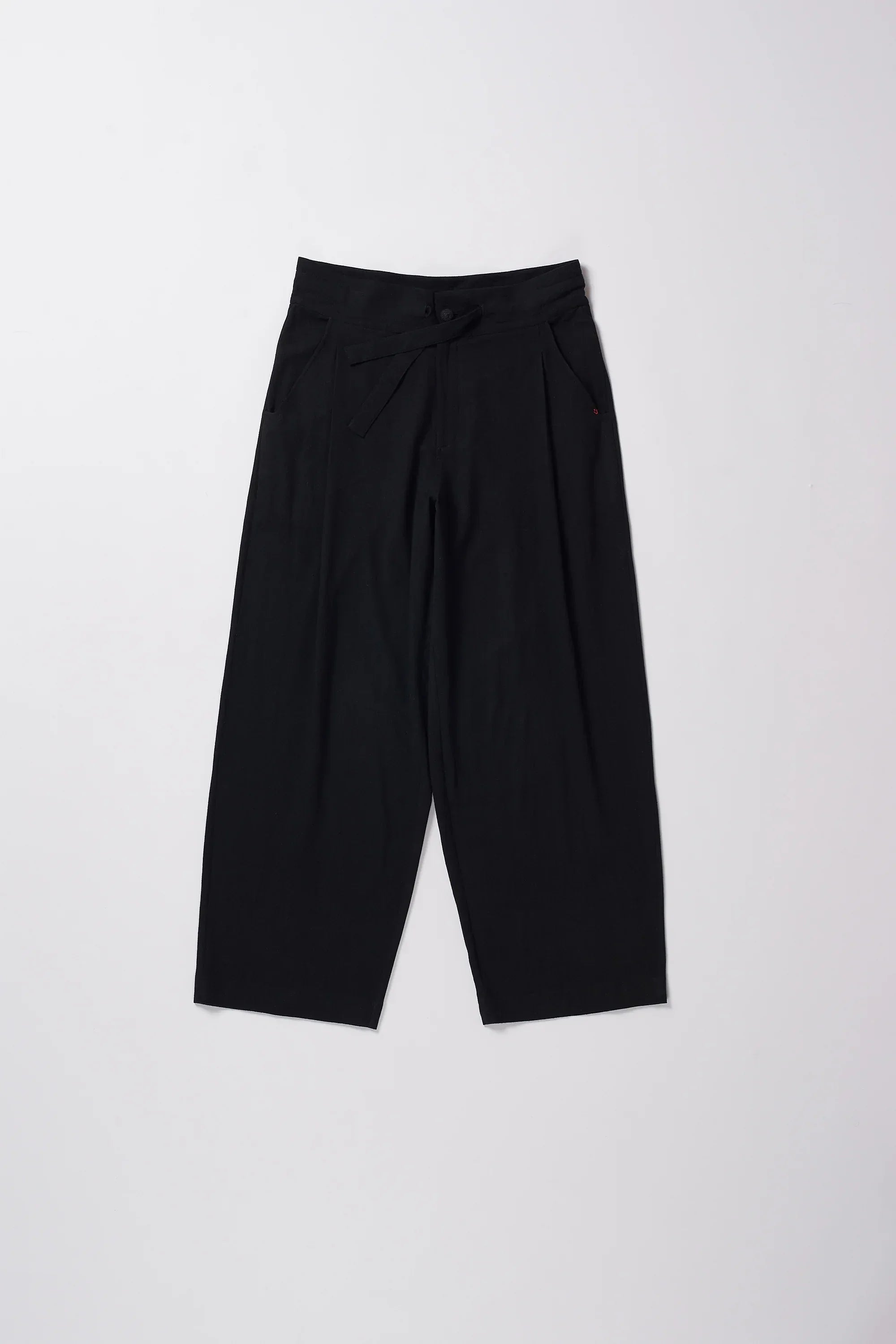 Black cotton pant