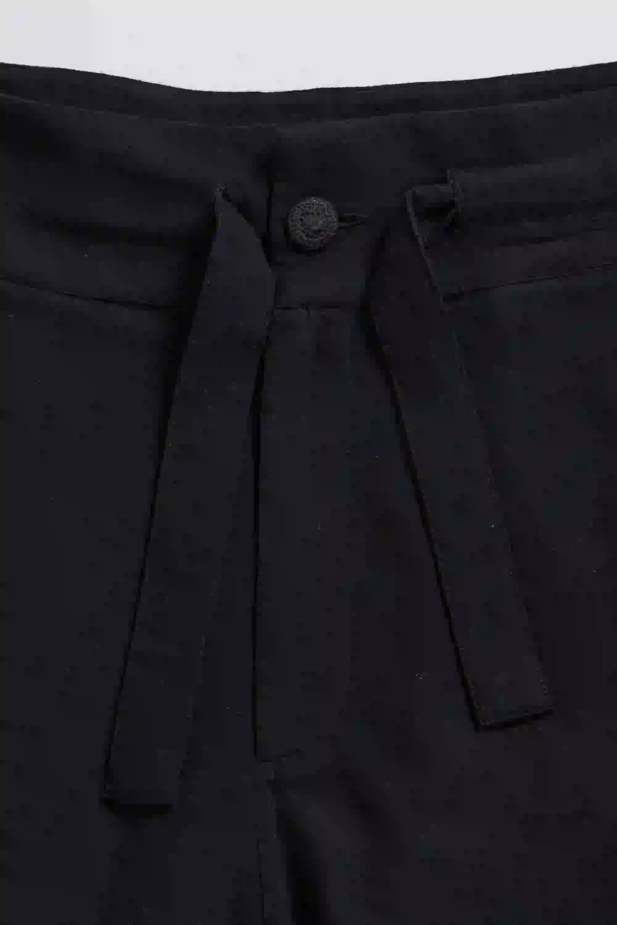 Black Zed Wide Trousers