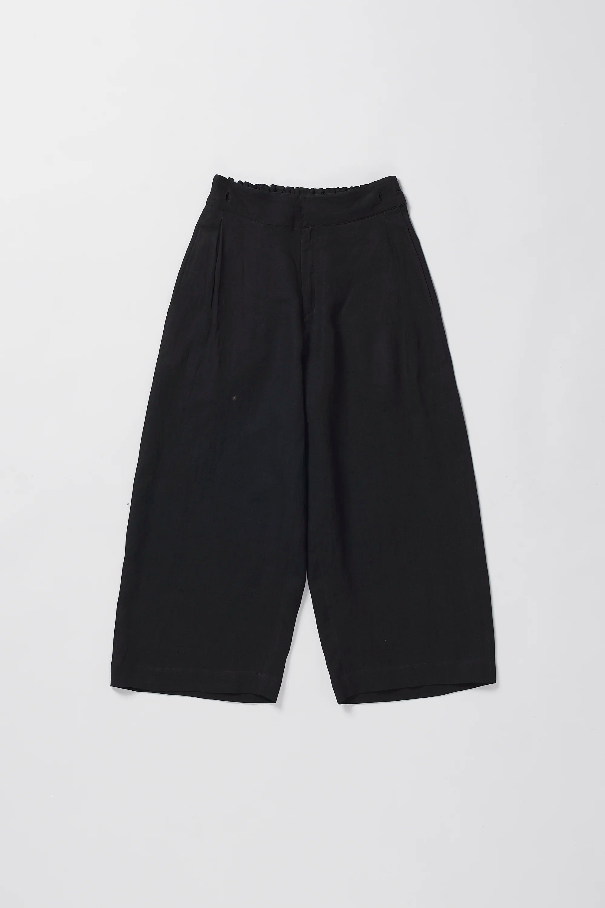 Wide Linen Trousers