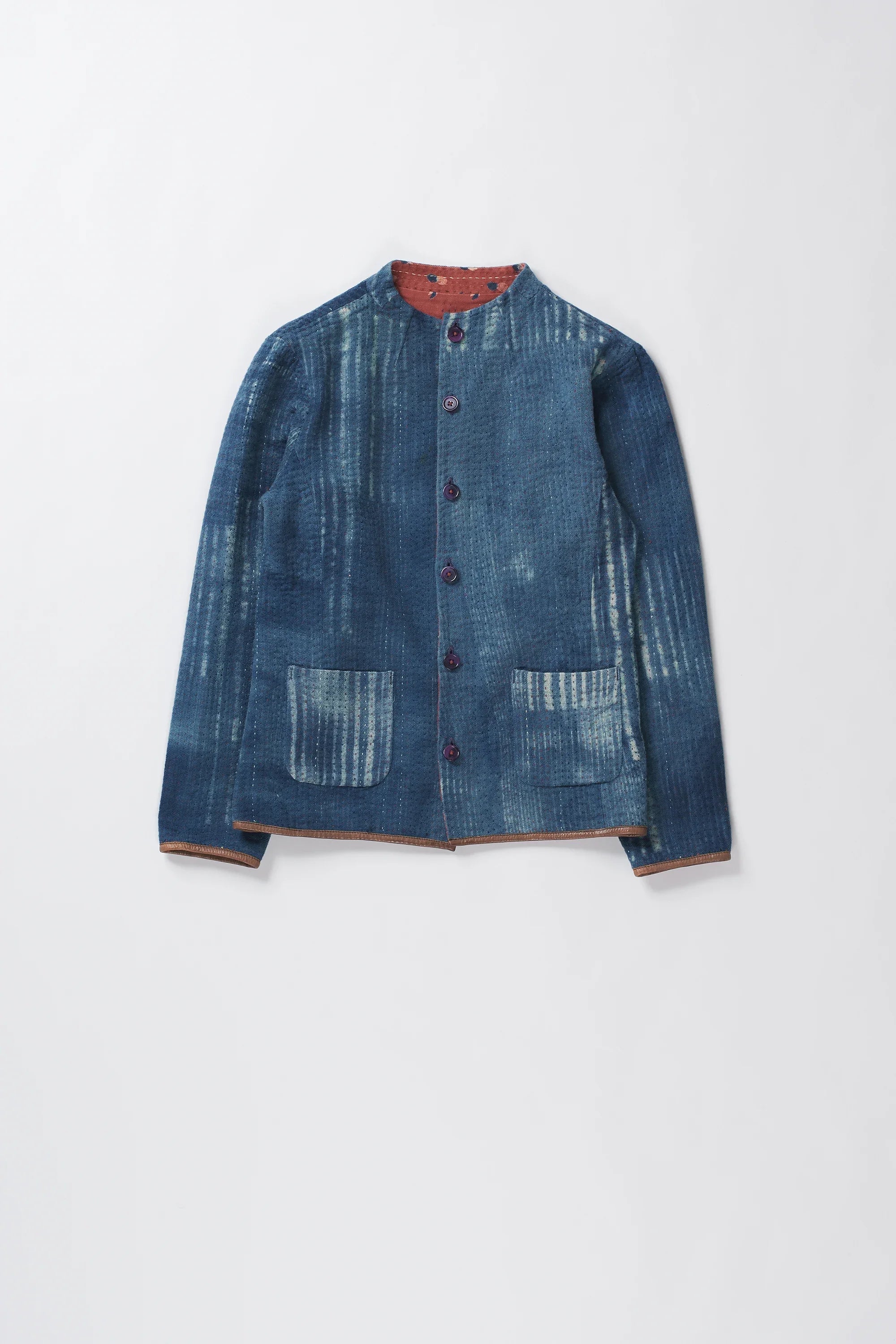 Omega Reverisble Jacket with Block Print