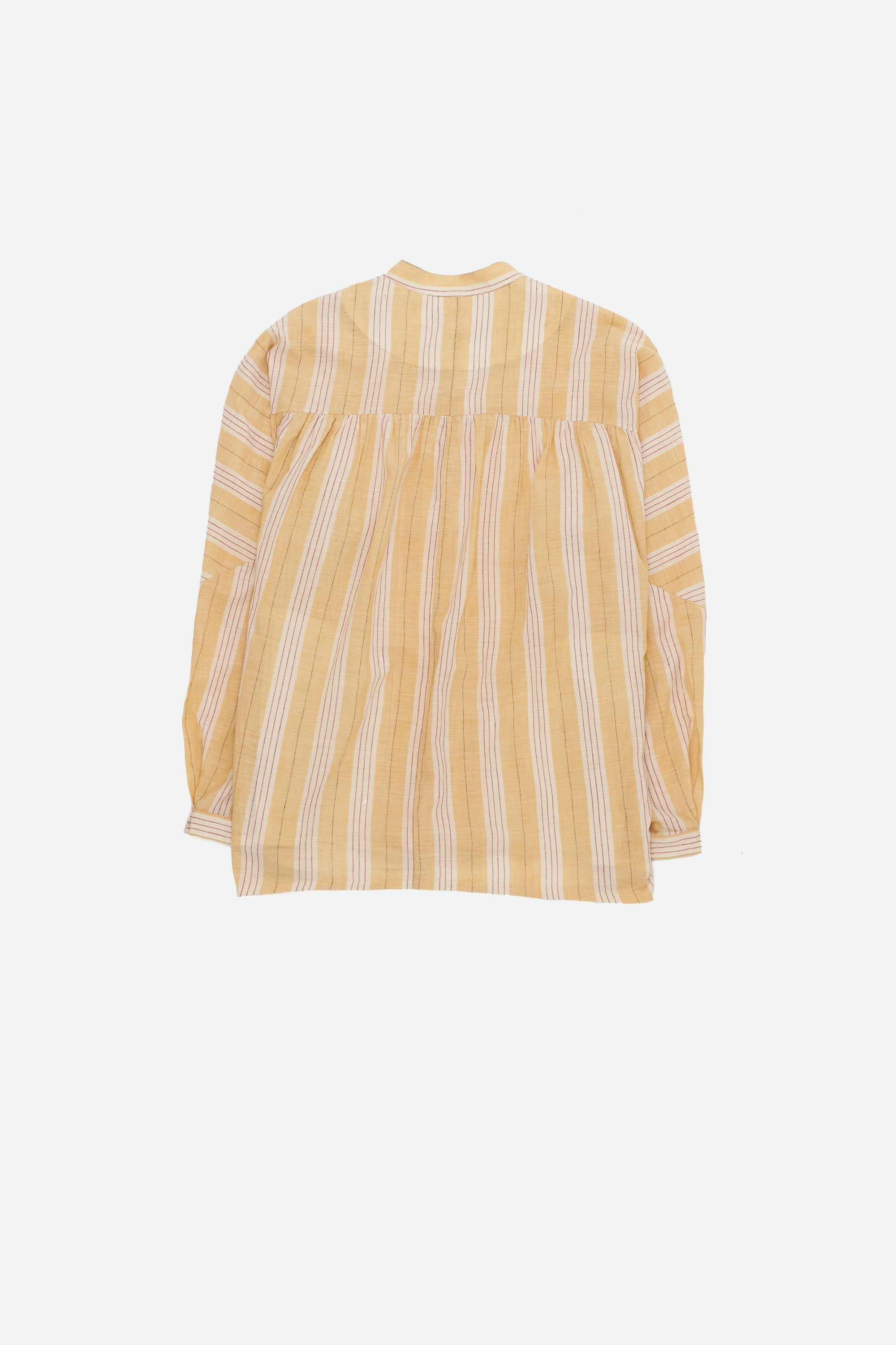 MANGO YELLOW YARN DYED FREE SPIRITED SHIRT