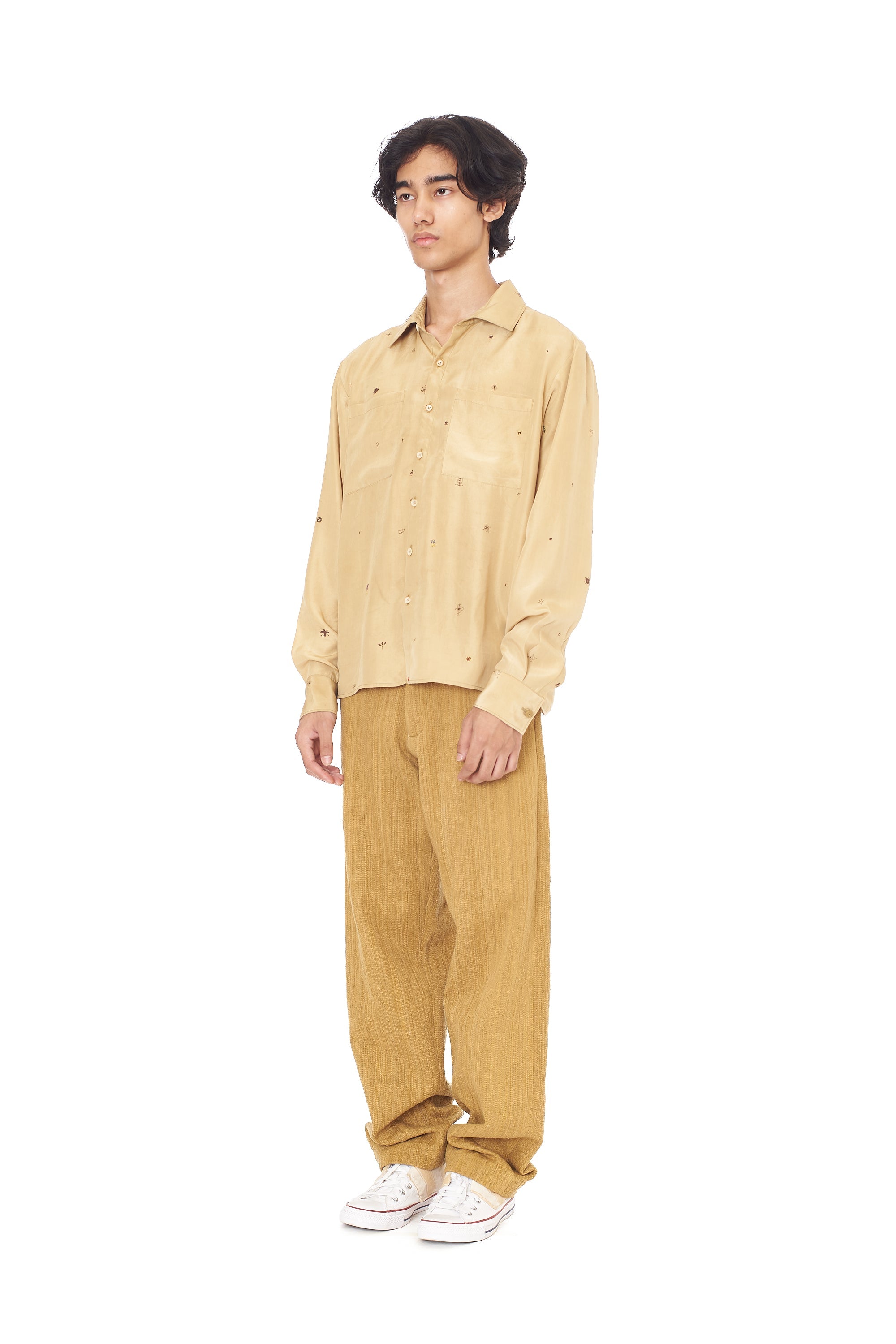 Whiskey Gold - Mulberry Silk - Mirage Shirt