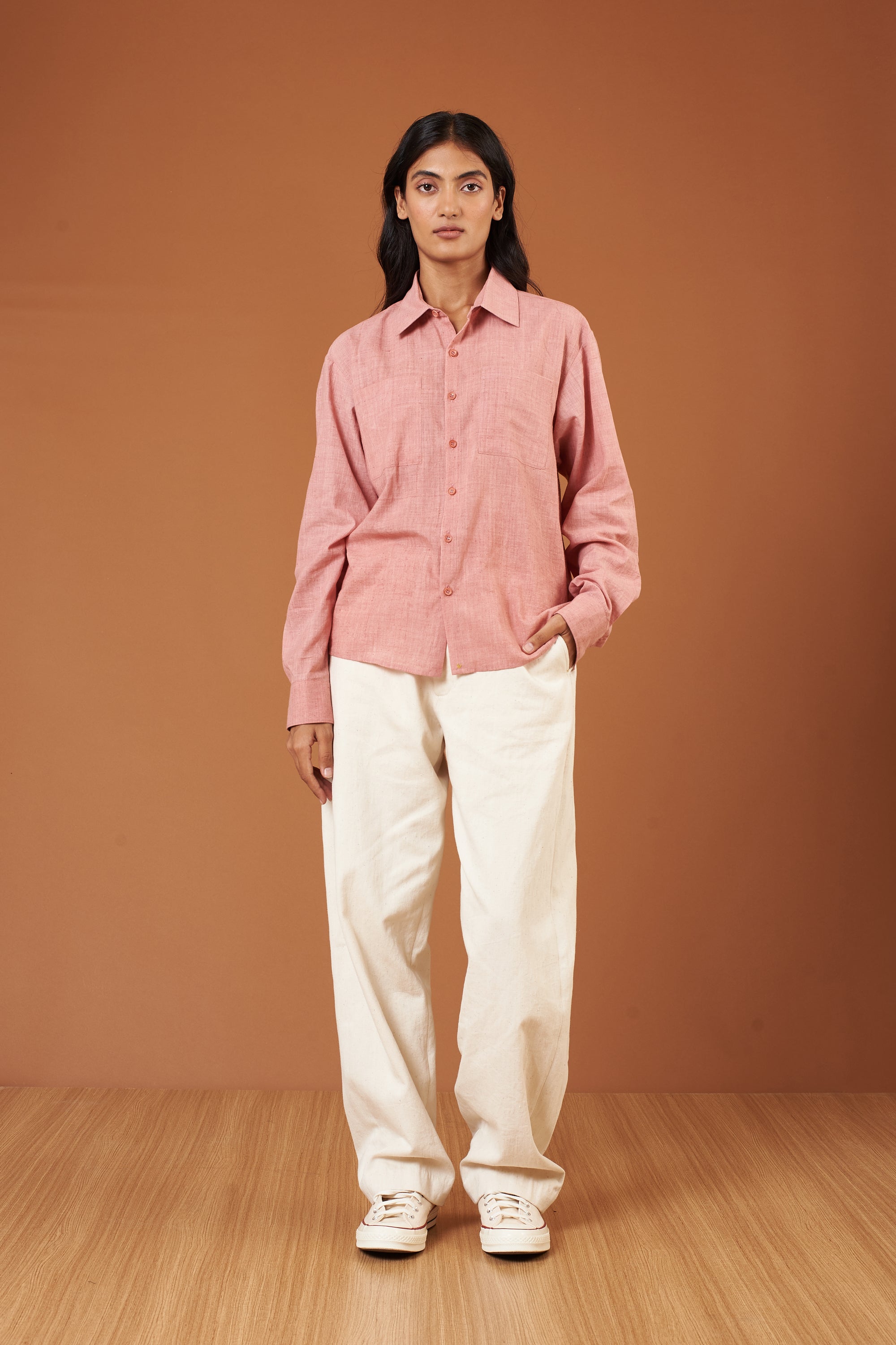 Off White Unisex Drawstring Denim Trousers