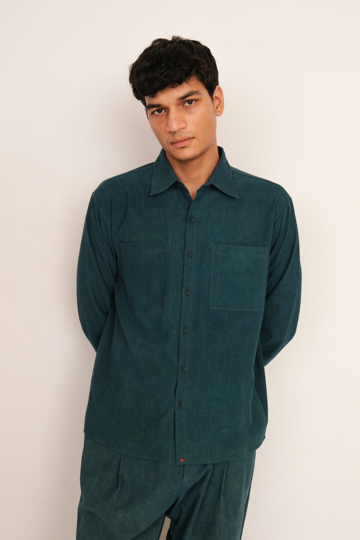 Bottle Green Breeze Shirt