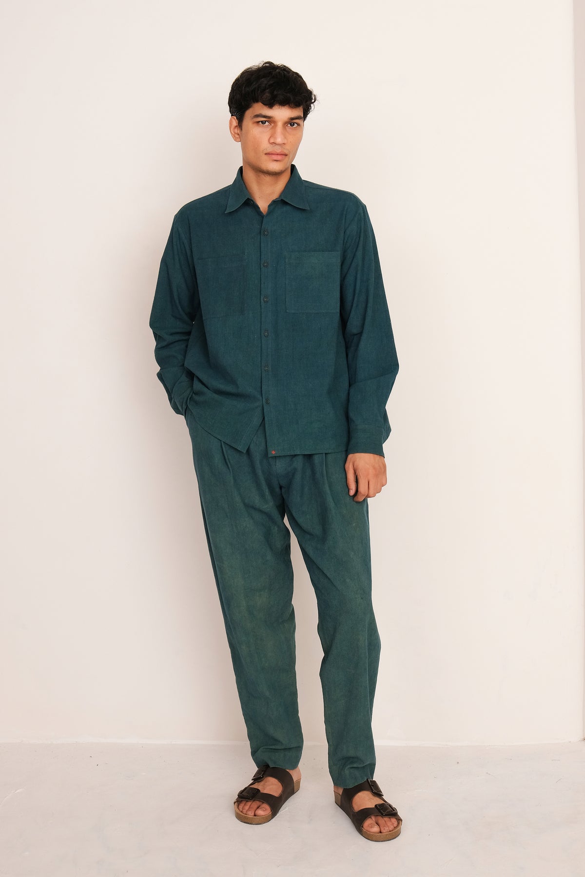 Bottle Green Breeze Shirt