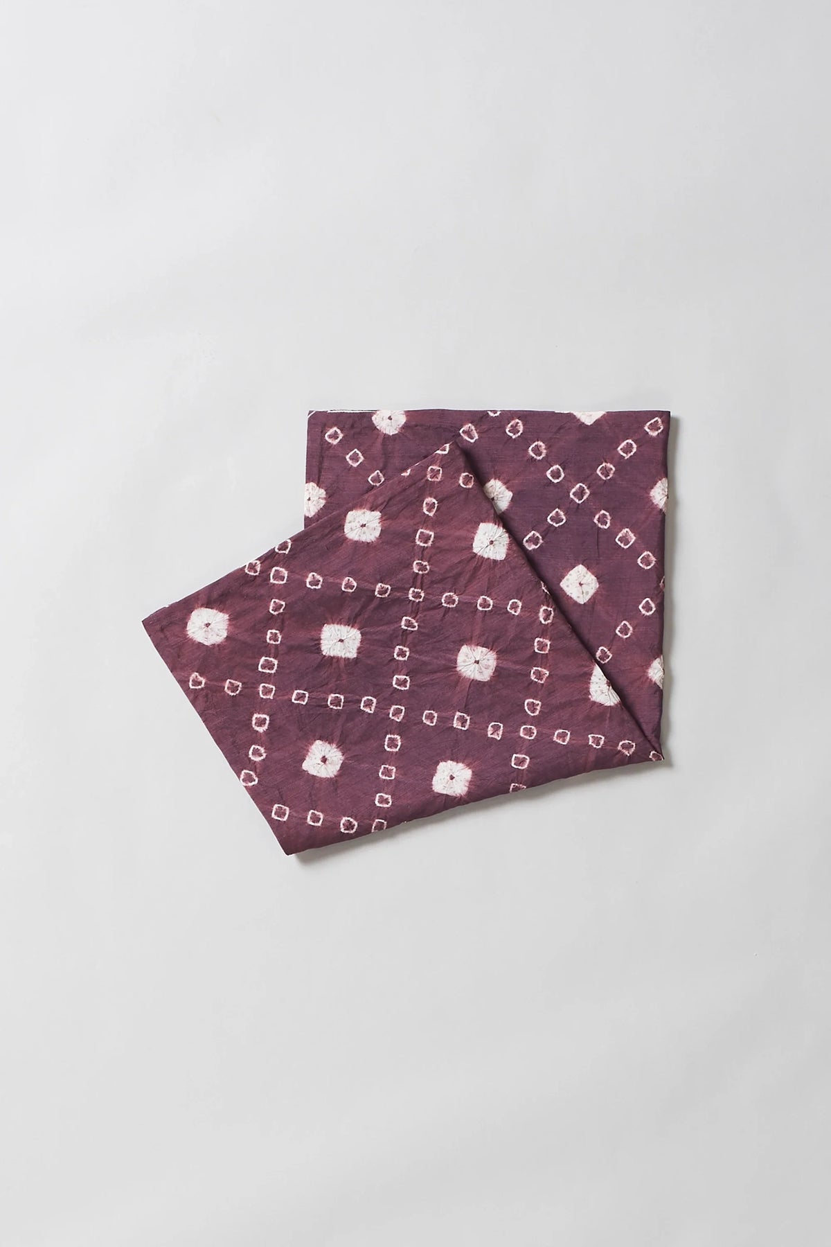 Purple Red Silk Scarf