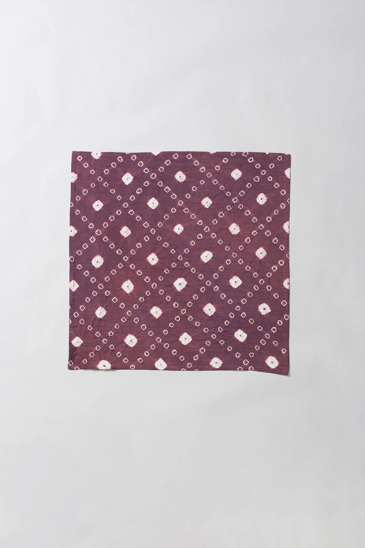 Purple Red Silk Scarf