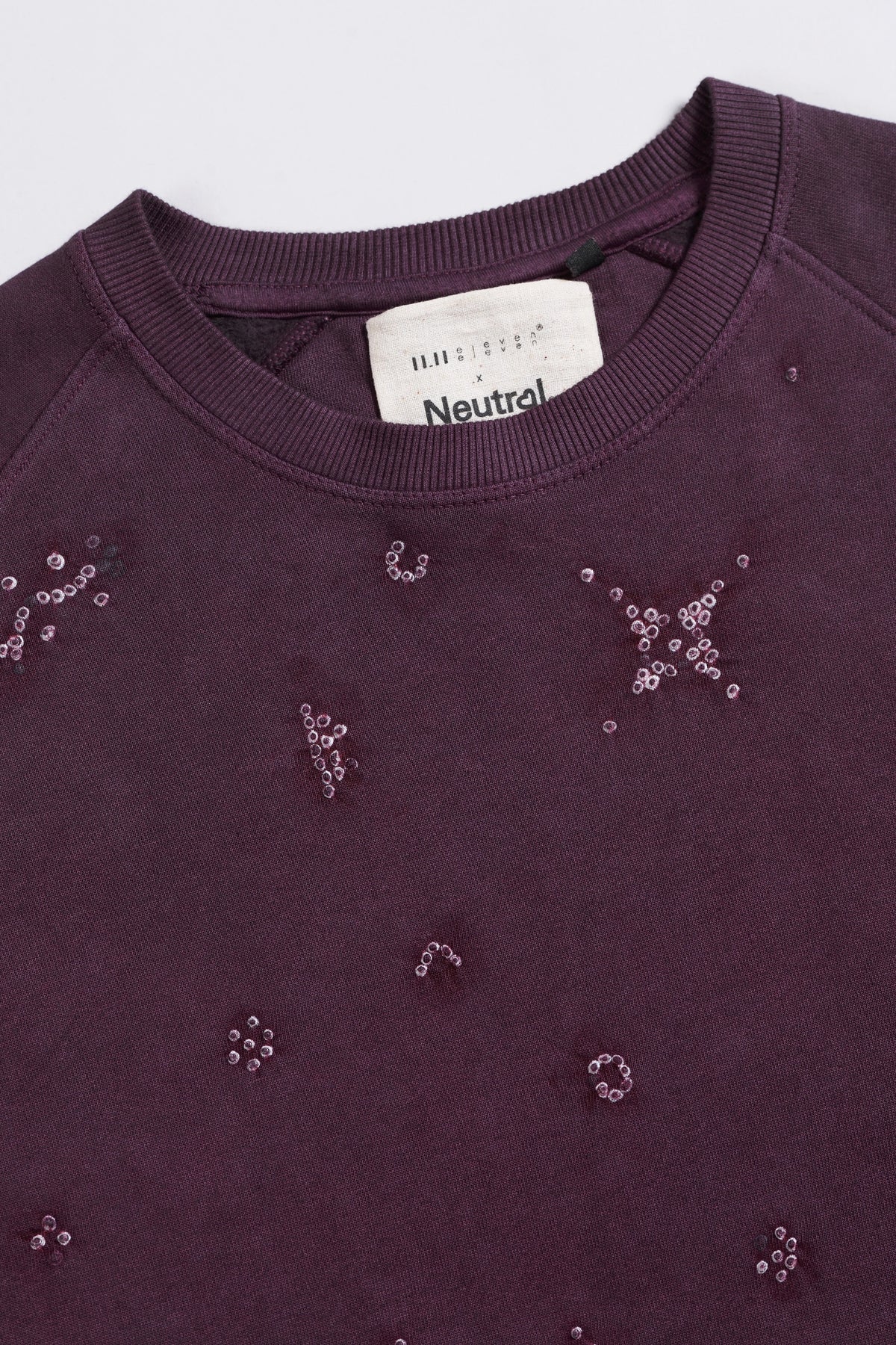 Purple red sweatshirt