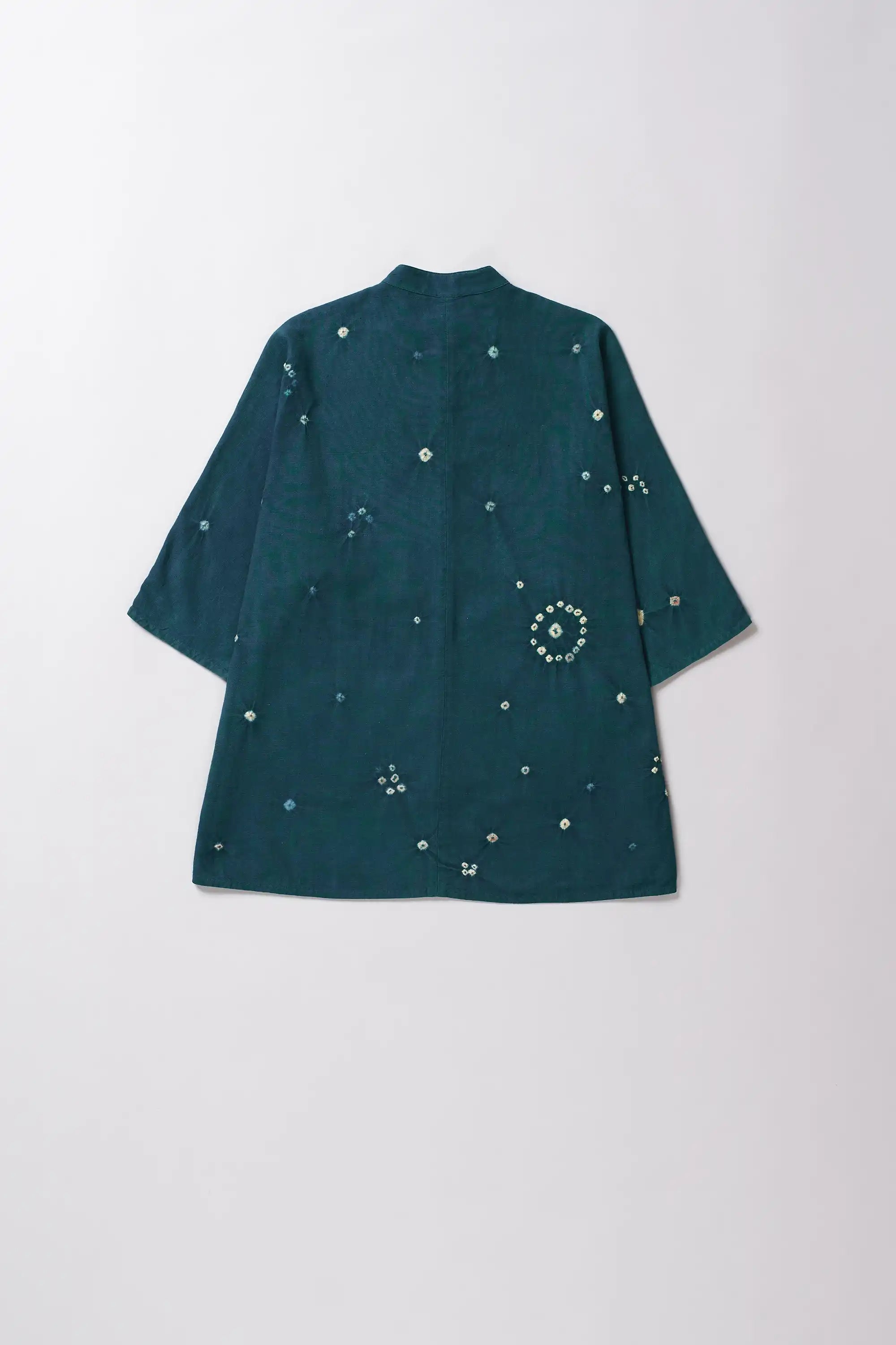 Leaf green cotton shirt