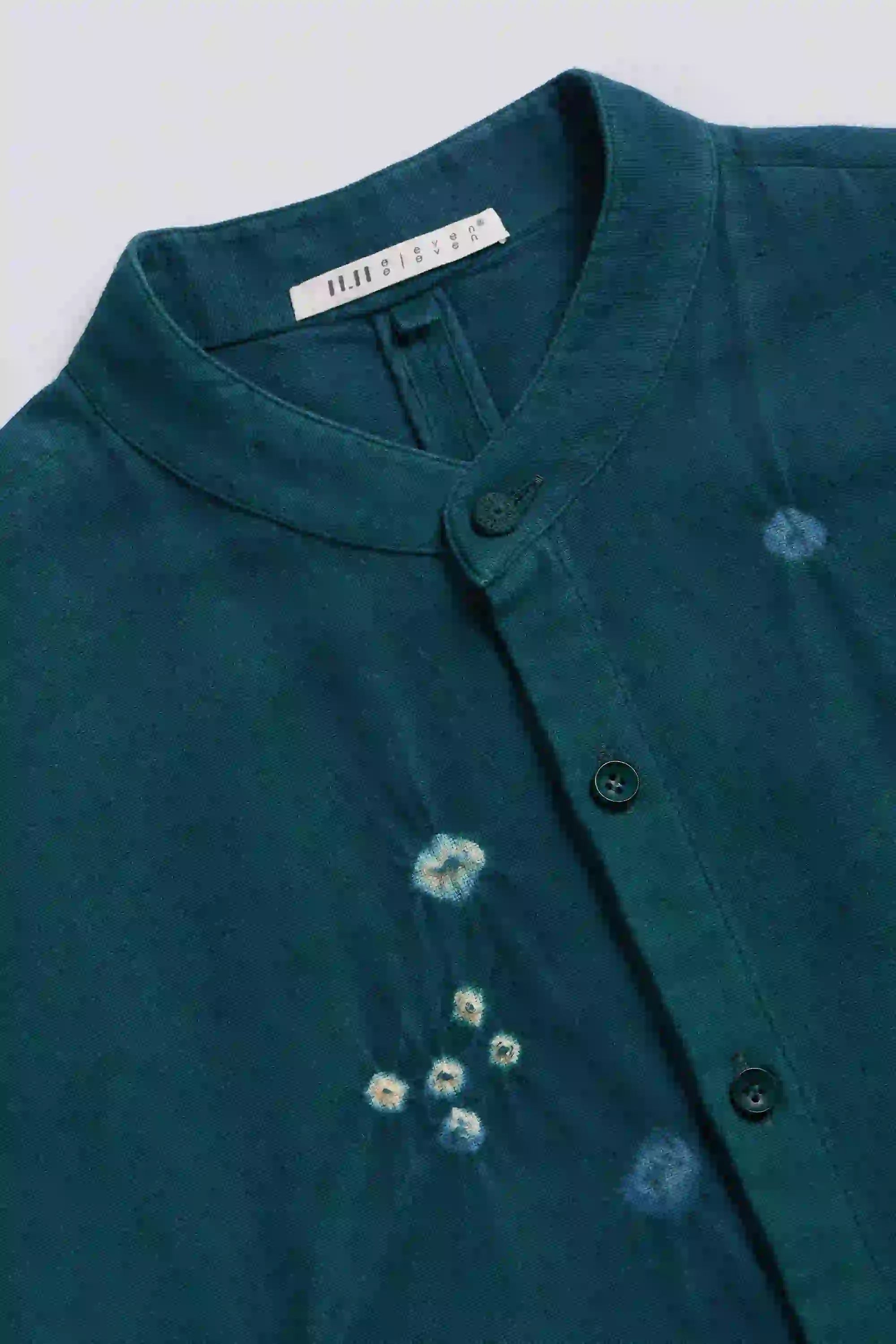 Fabric close-up with button