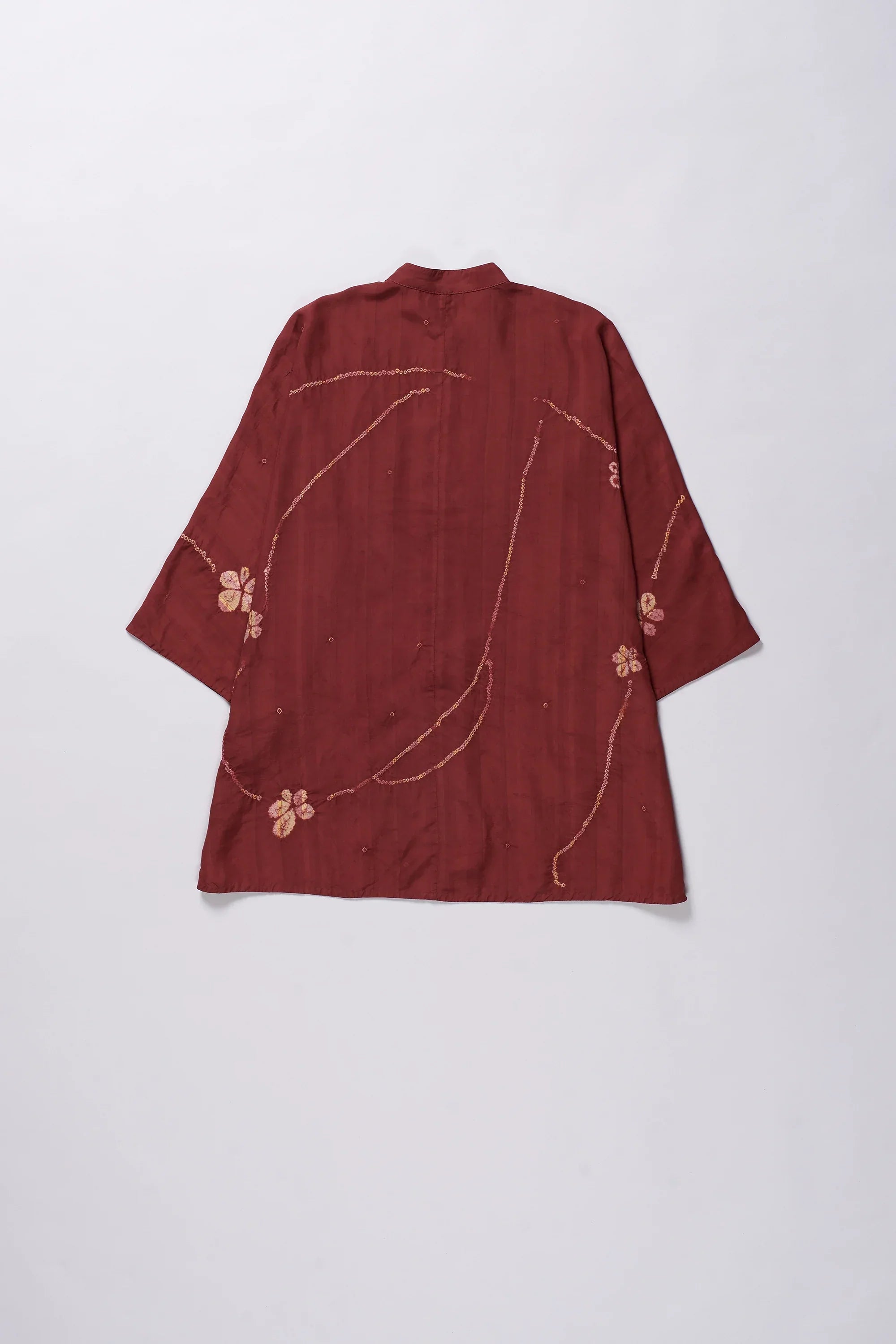 Kimono Sleeve Red Shirt
