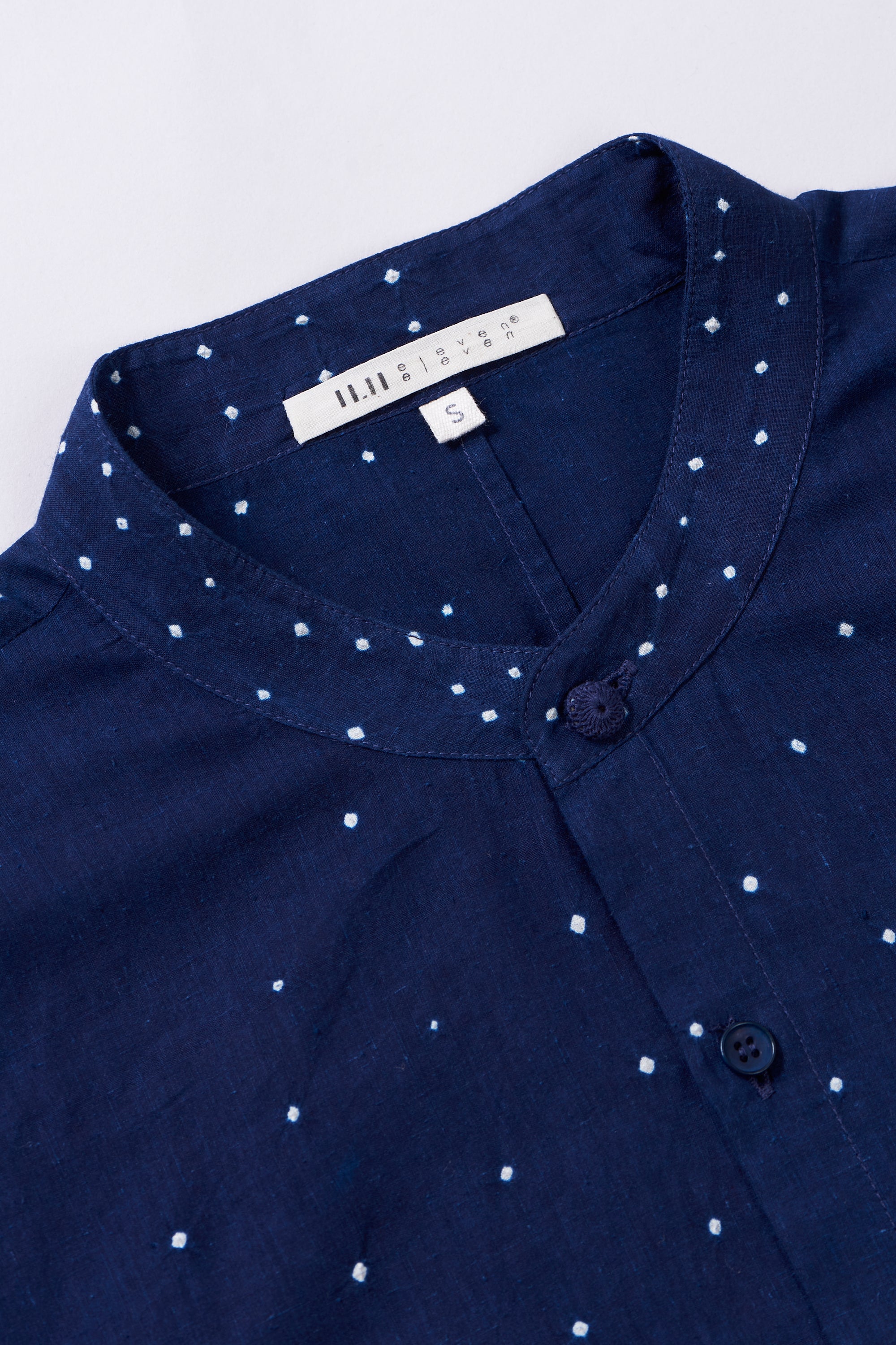 INDIGO BANDHANI SHIRT