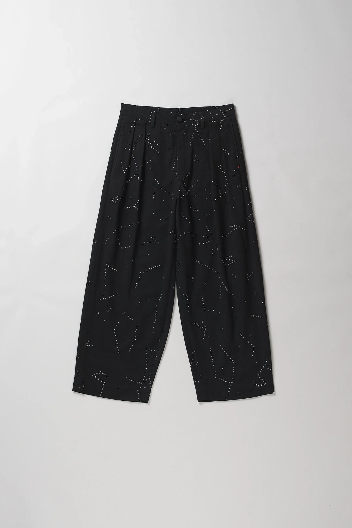 Wide Leg Trousers in Black