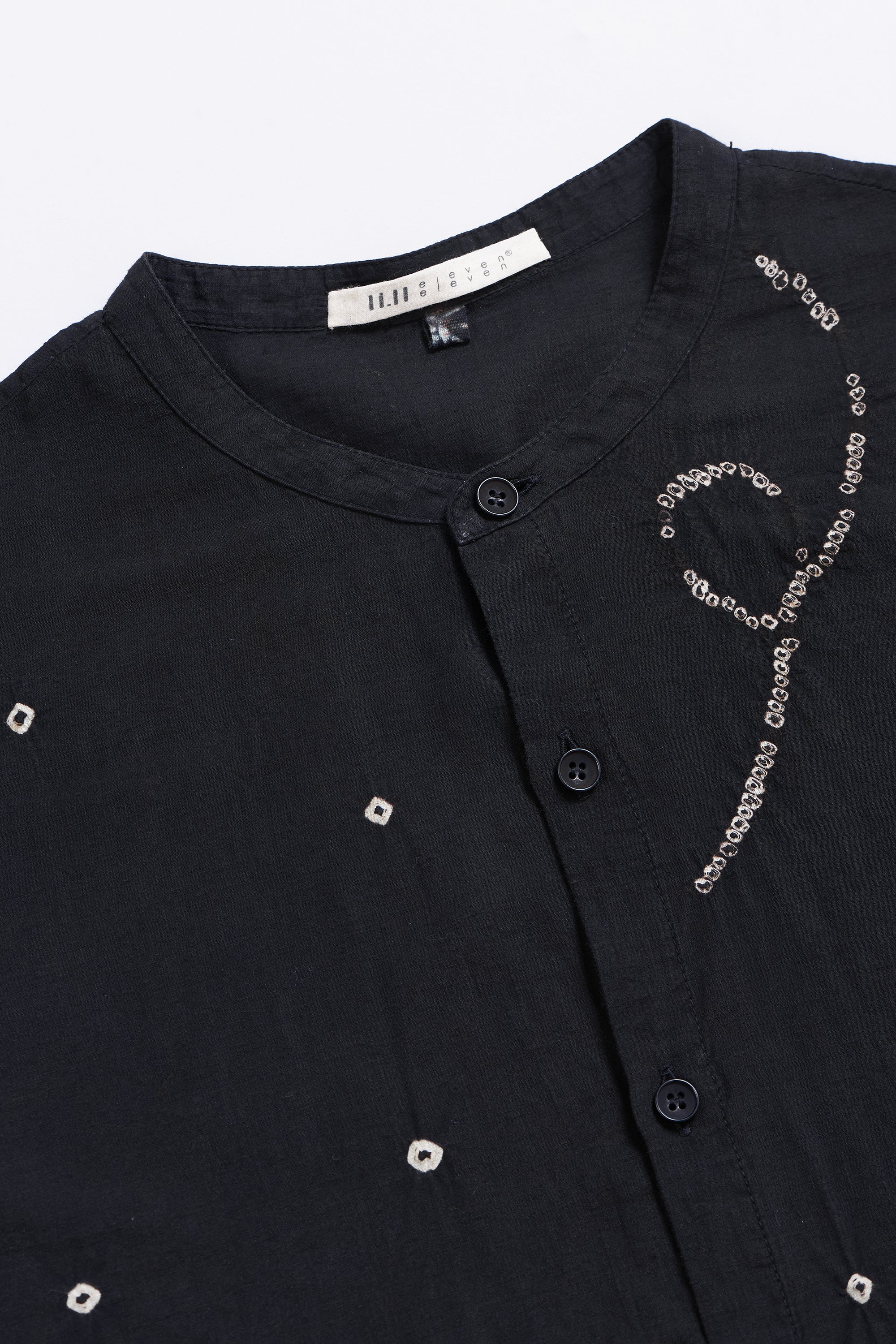 BAND COLLAR SHIRT