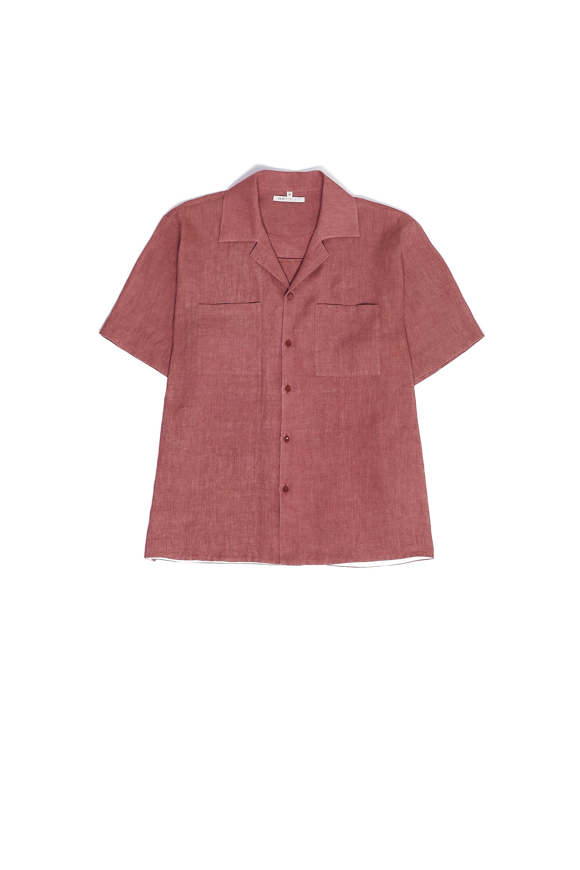 ROUGE PINK CAMP COLLAR SHIRT