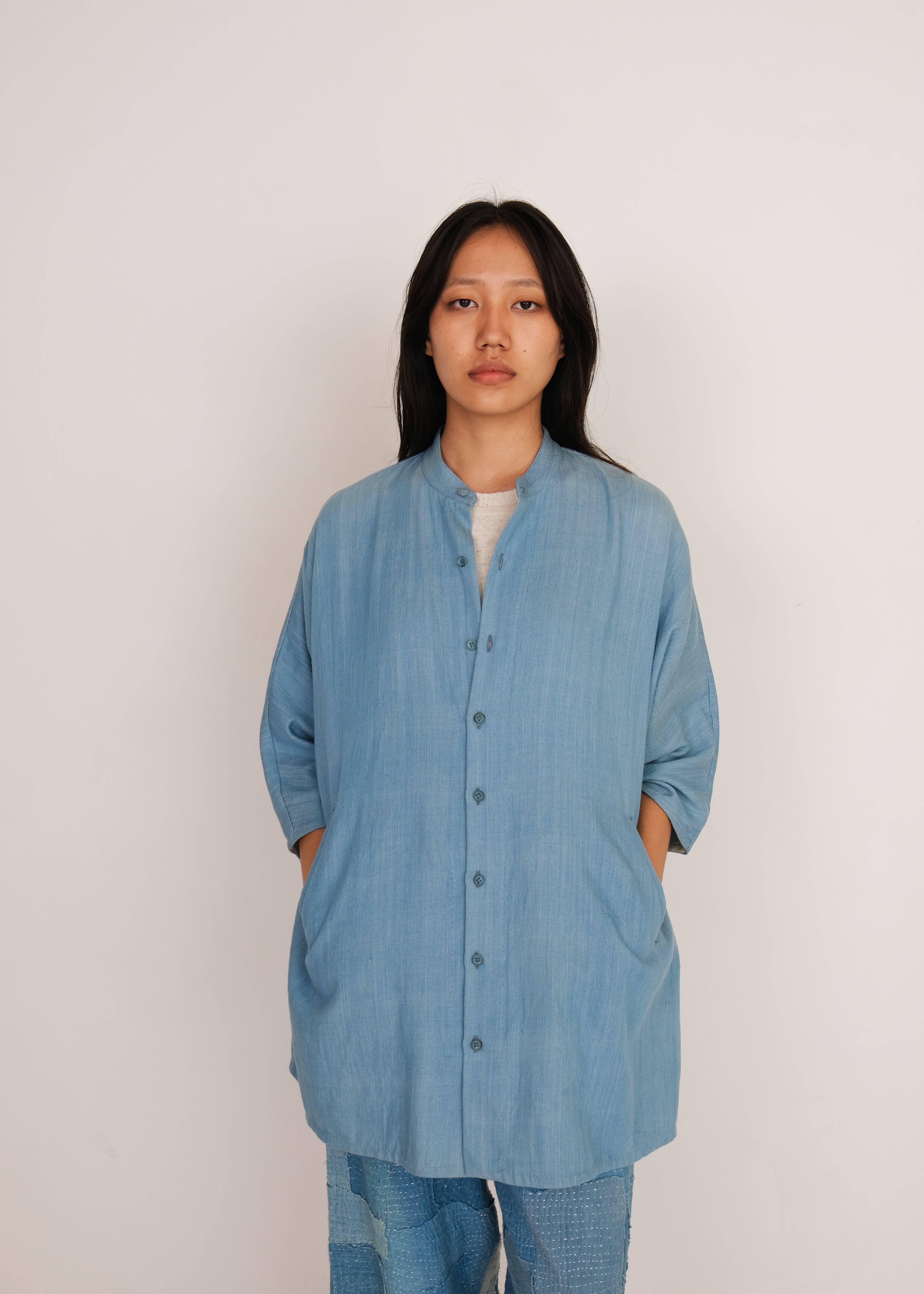 LIGHT WEIGHT DENIM UNISEX SHIRT