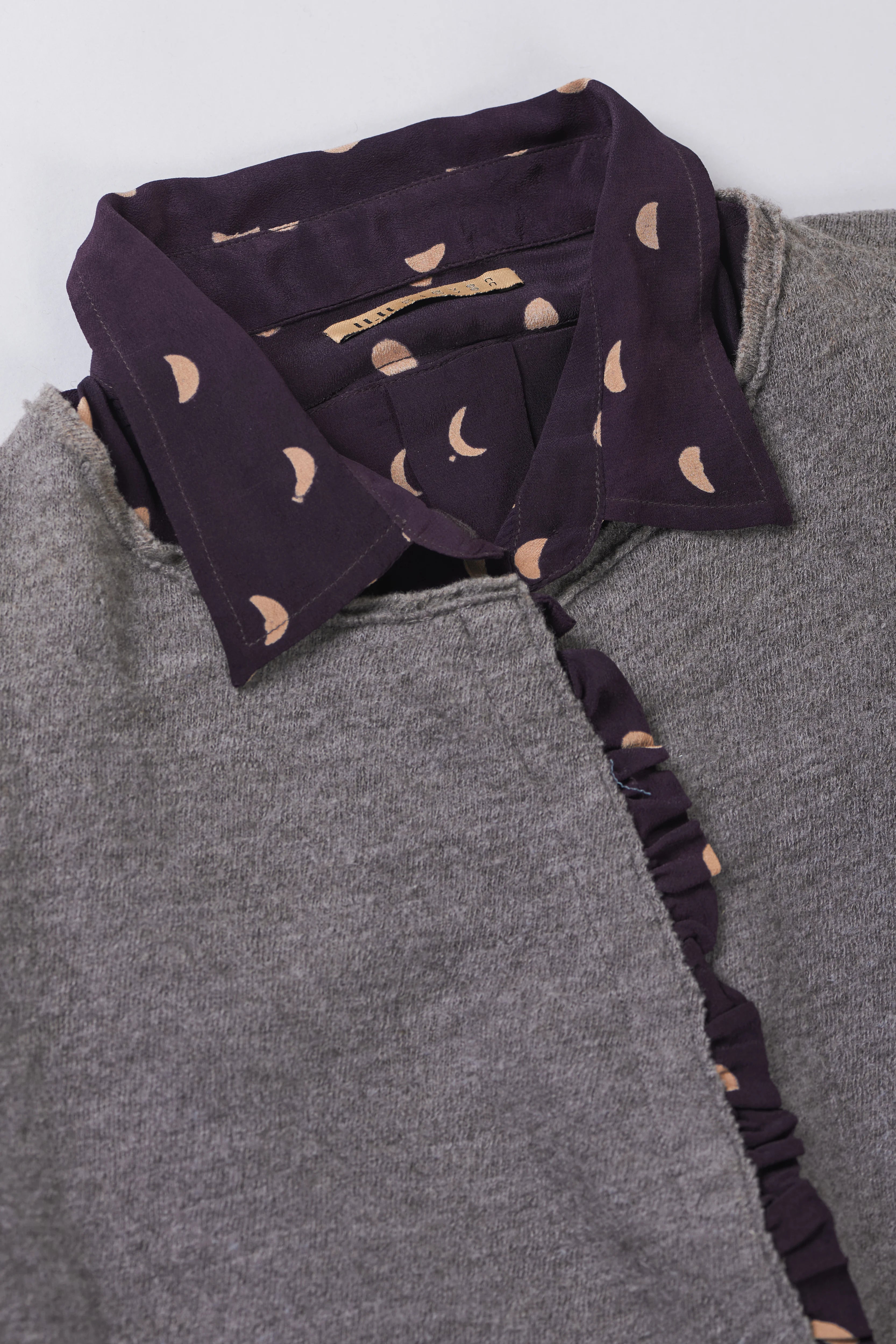 Axe Double Layer Cardigan