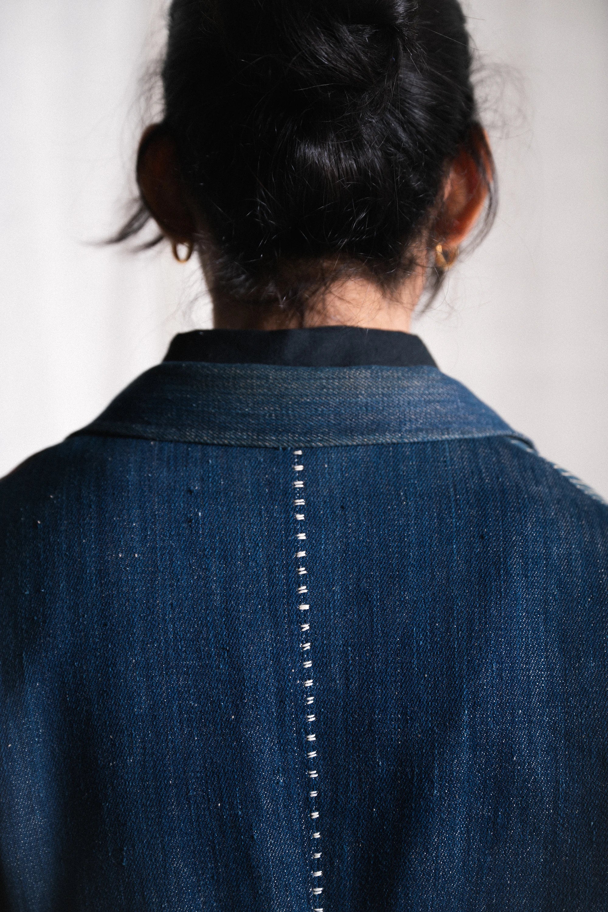 Summer Jacket with Engineered patchwork