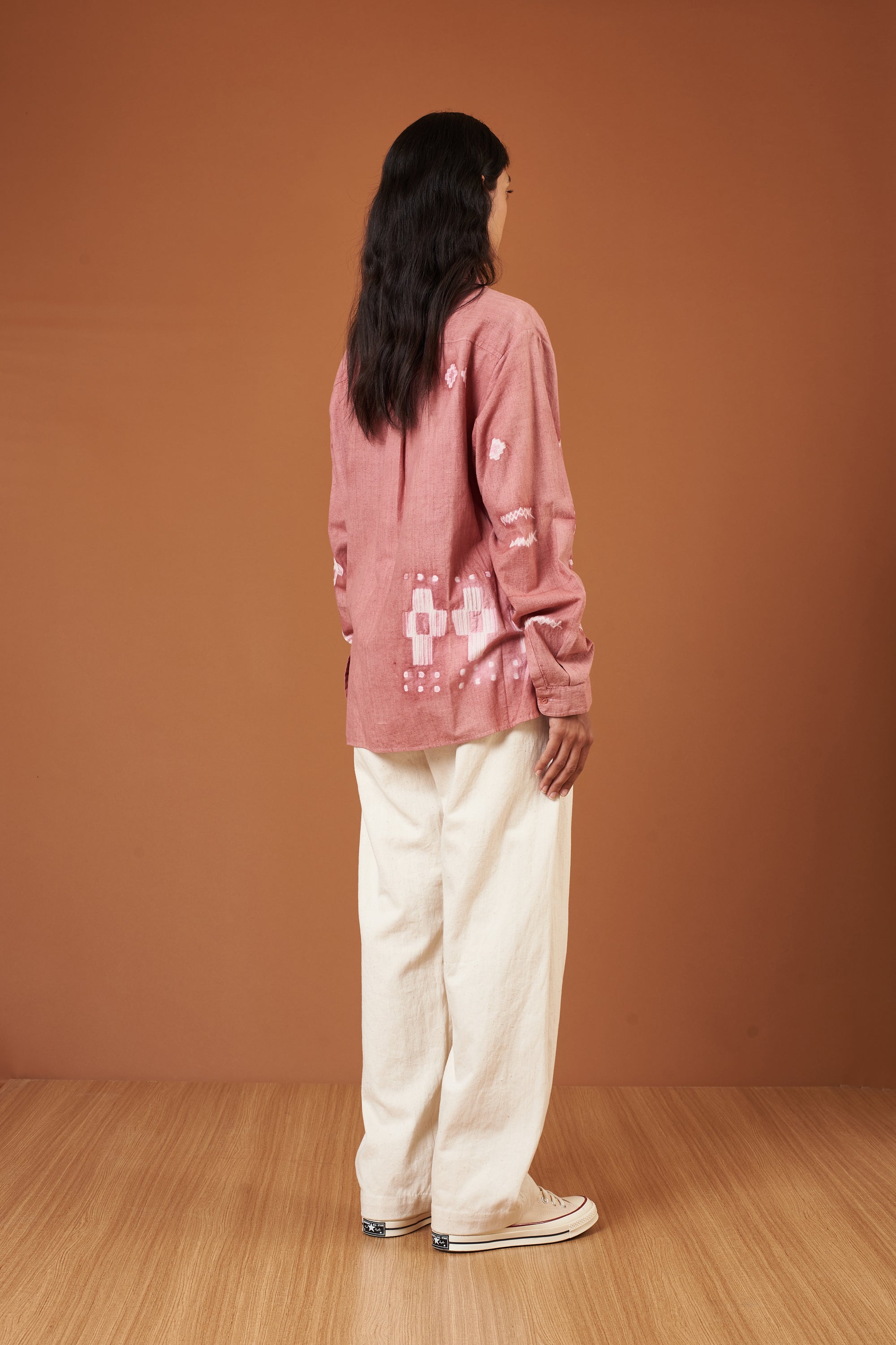 Off White Unisex Drawstring Denim Trousers