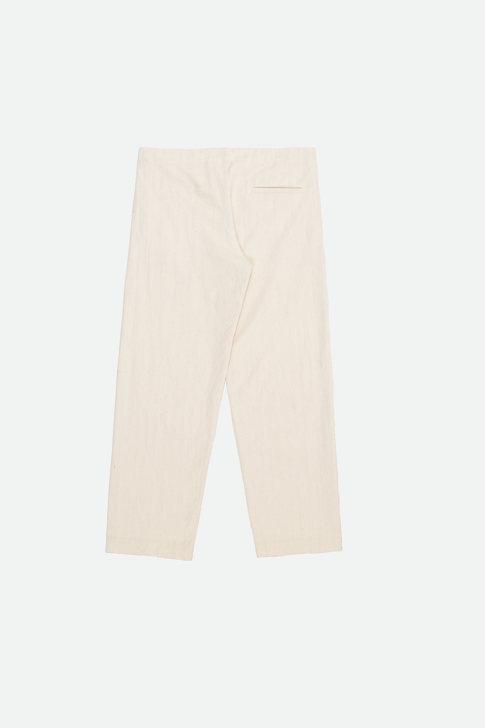 Off White Unisex Drawstring Denim Trousers