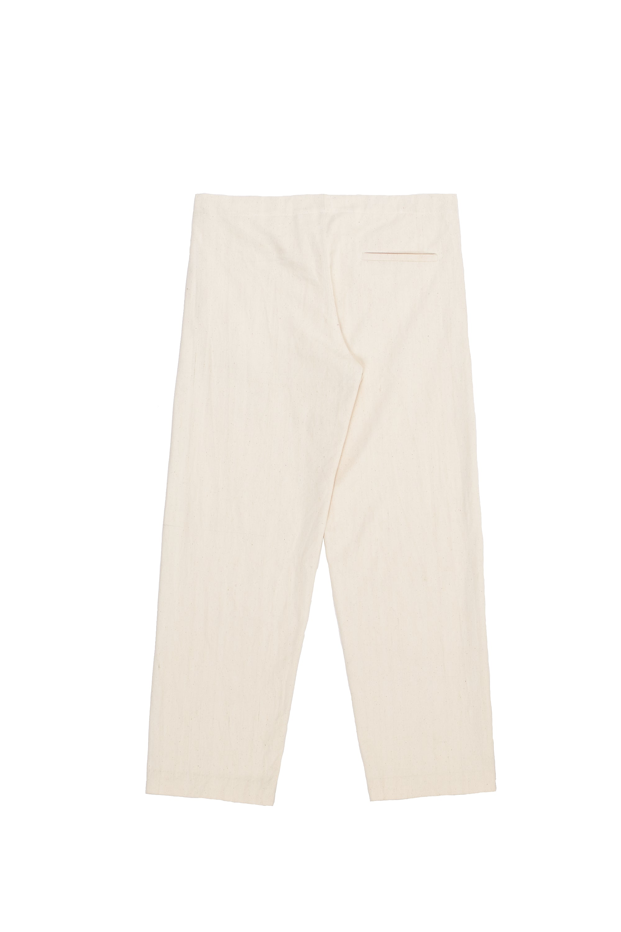 Off White Unisex Drawstring Denim Trousers