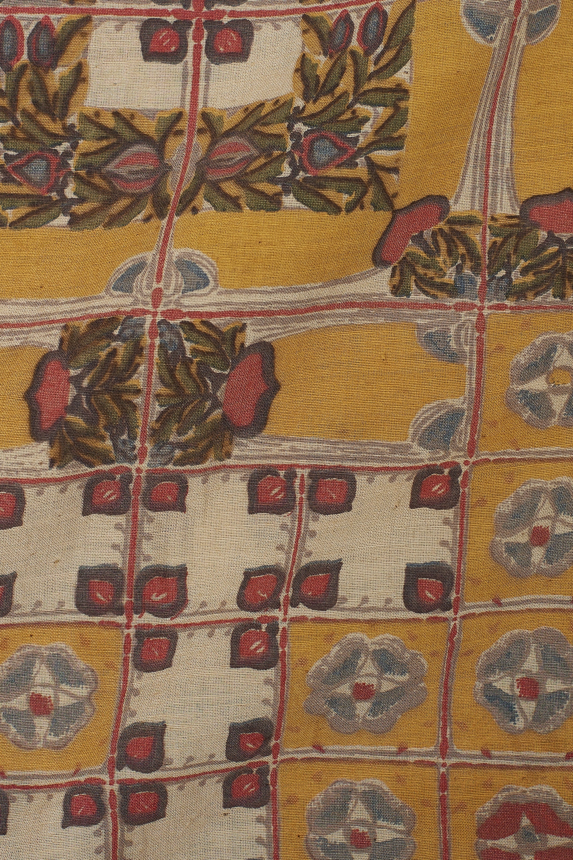 CHETTINAD INSPIRED MULTI-COLOUR SCREEN PANTS