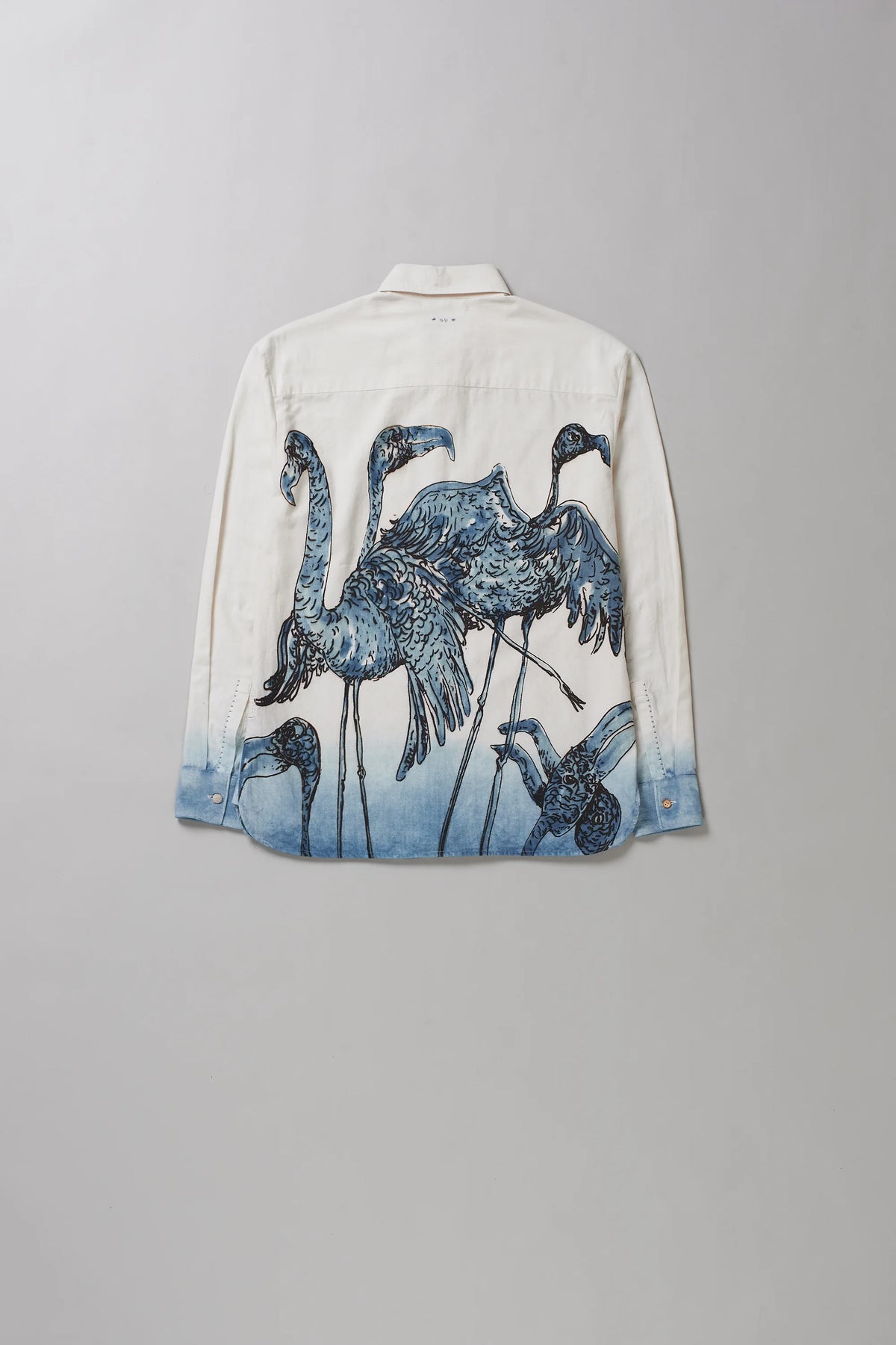 Handpainted Brelove Shirt in Ecru