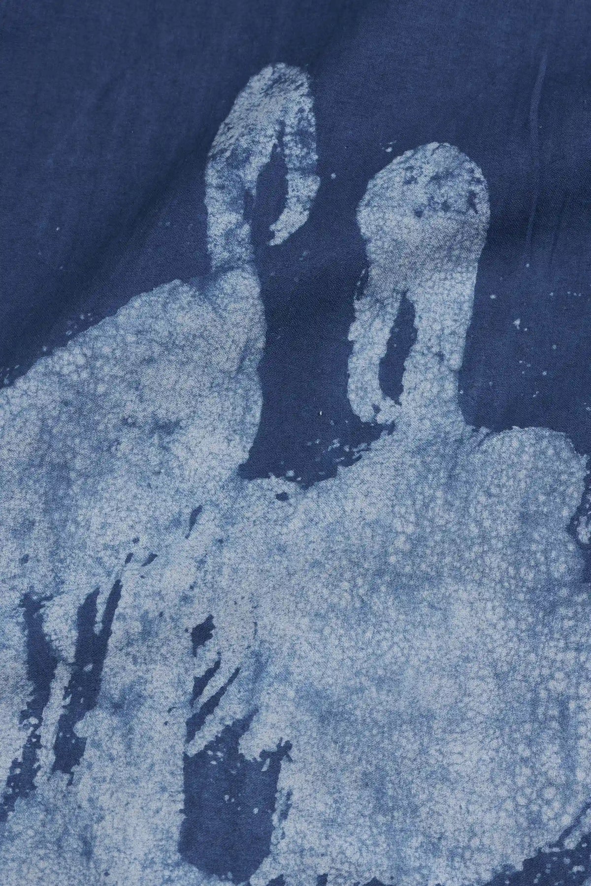 Kimono Sleeve Shirt in Medium Indigo