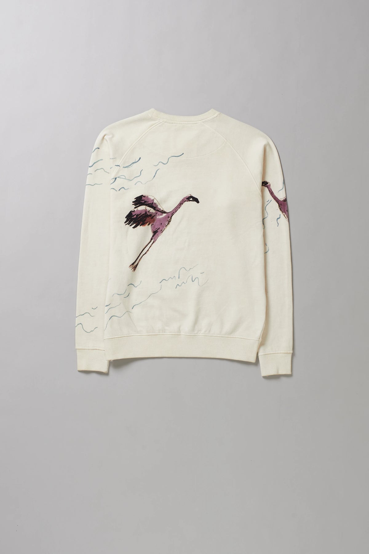 Organic Cotton Sweatshirt in Ecru