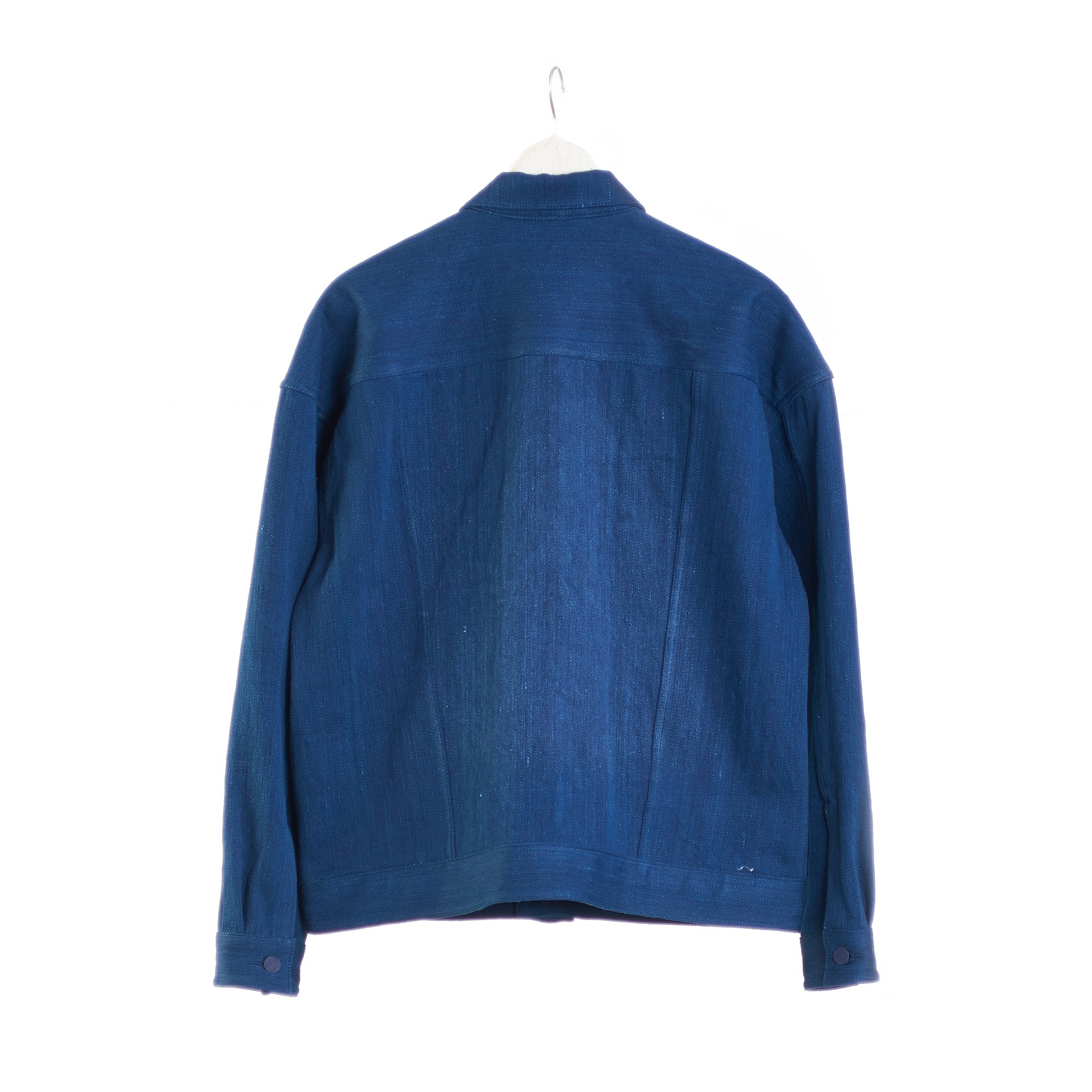 INDIGO OVERSIZED JACKET ORGANIC COTTON