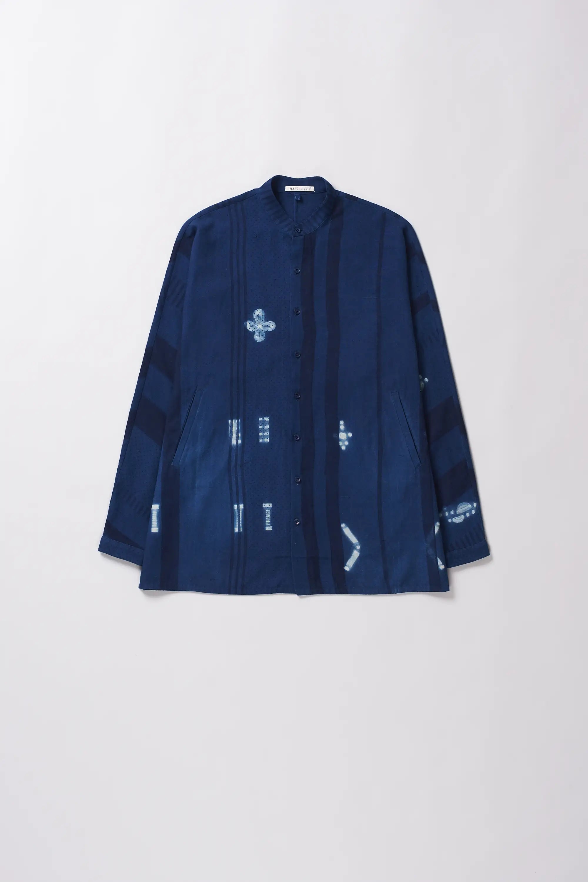 Medium Indigo Detailed Nmacca Shirt