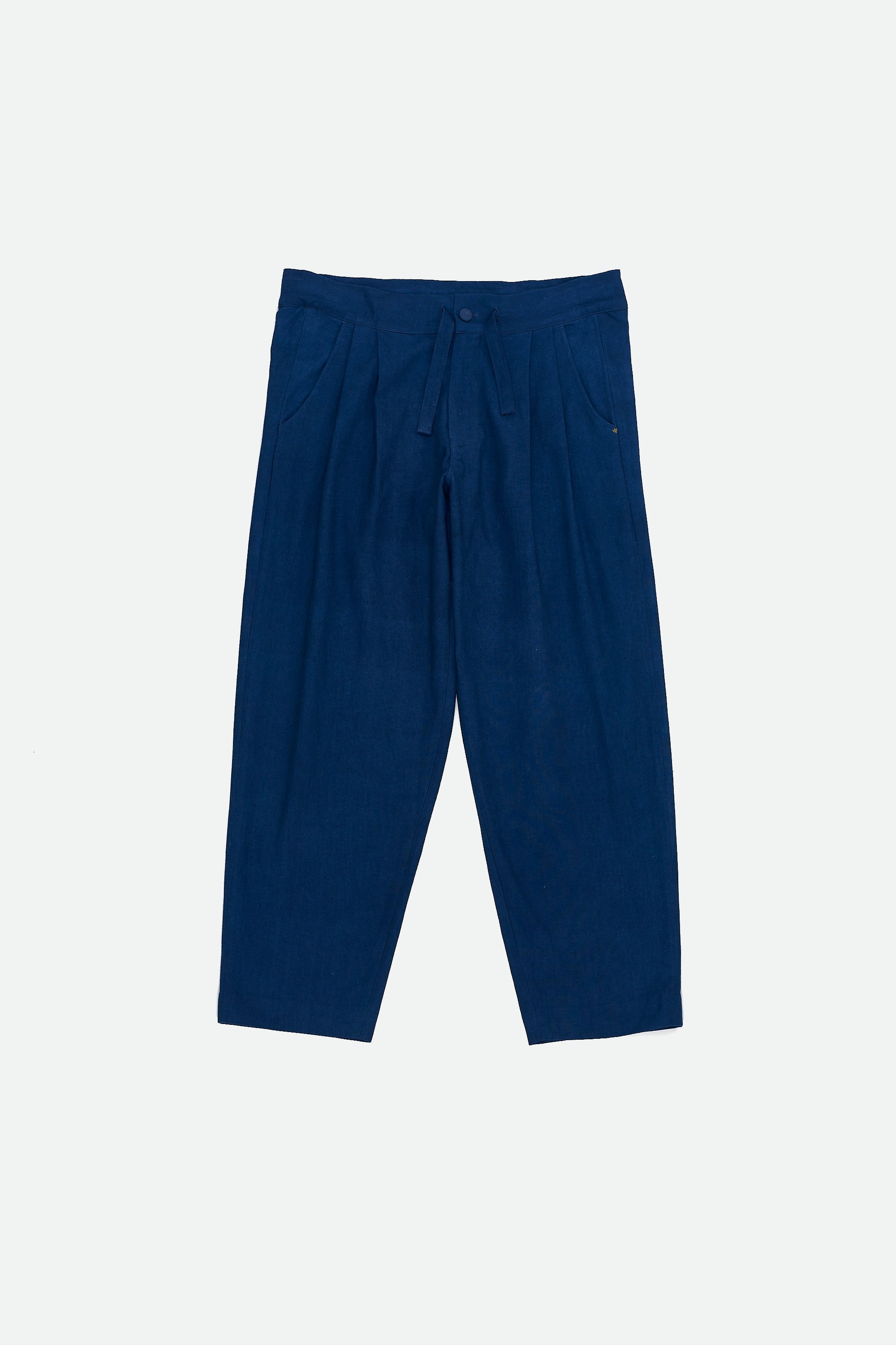 MEDIUM INDIGO COTTON UNISEX PANT