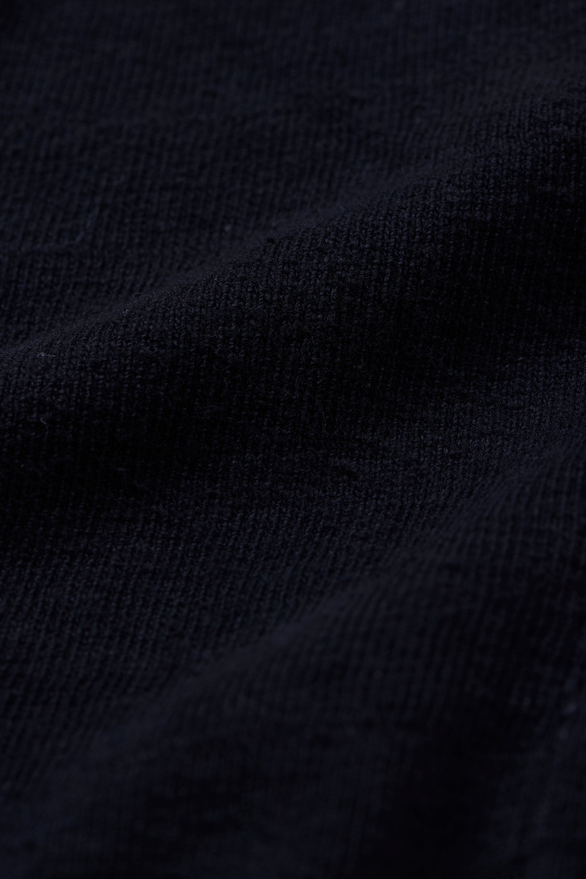 BLACK SOLID ORGANIC HEIRLOOM COTTON T-SHIRT