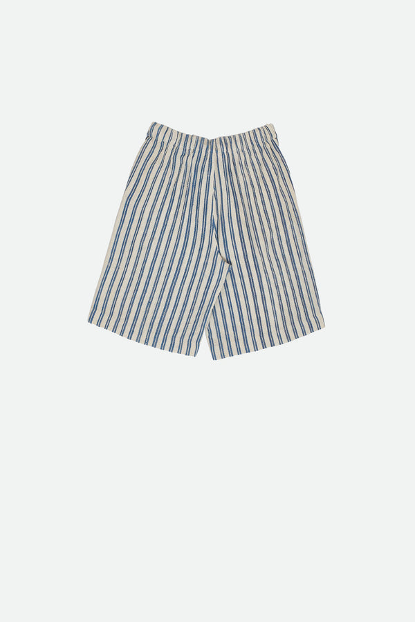 BASIC STRIPE FINE COTTON SHORT