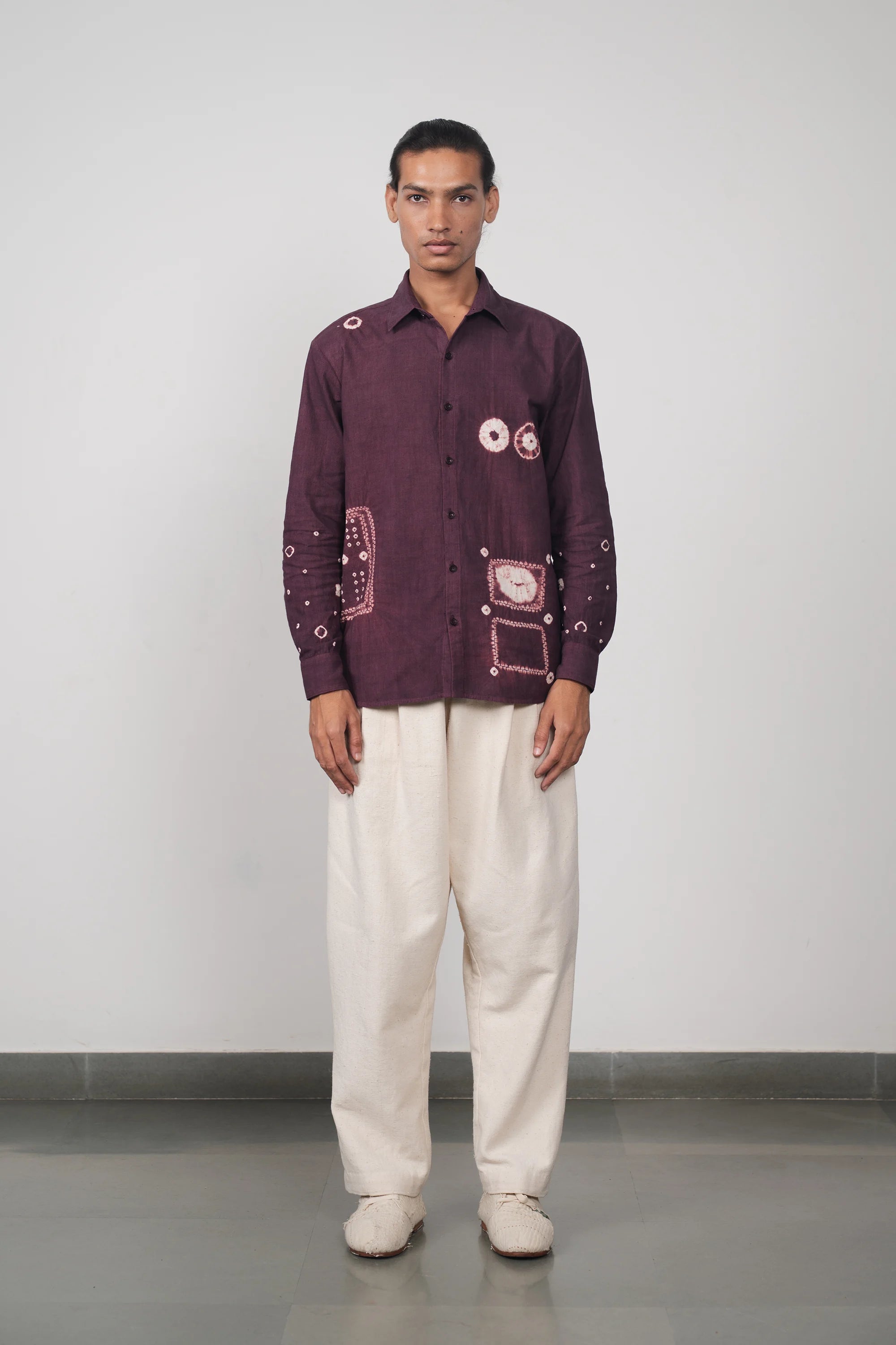 Relaxed Fit Shirt Purple Red