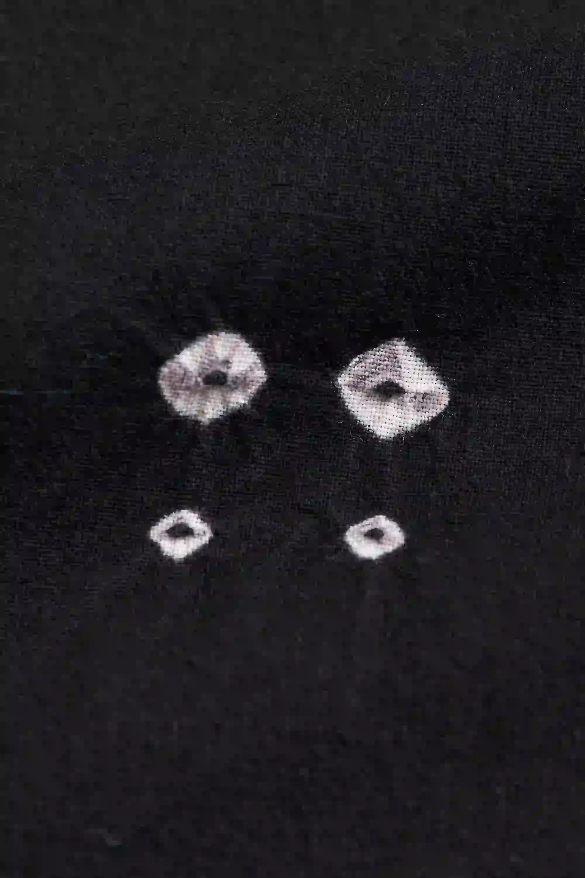 Close-up fabric with shibori