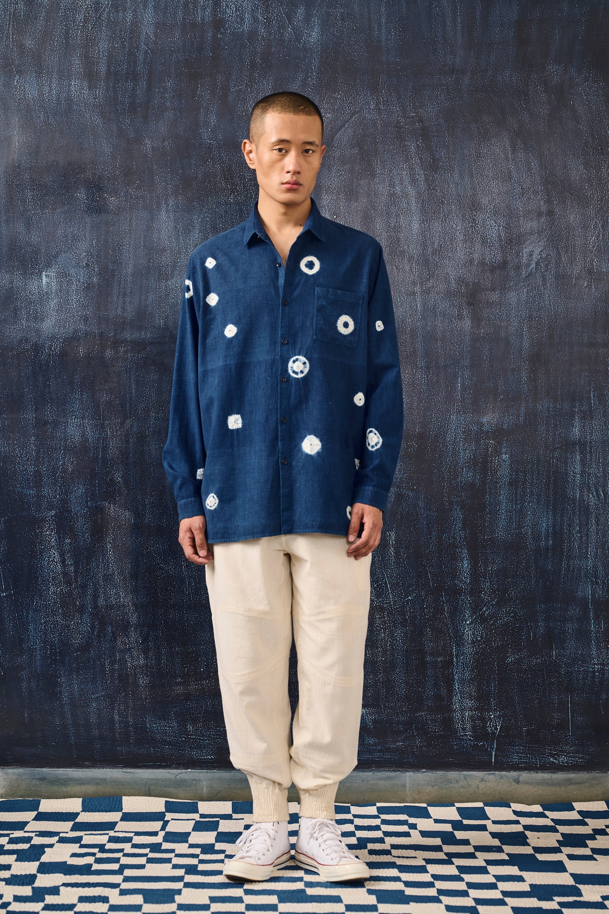 UNISEX SHIBORI SHIRT